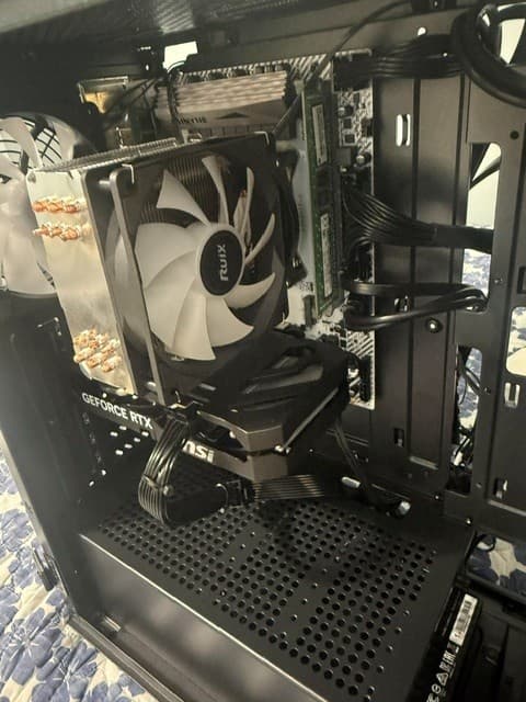 Darkrock ec2 ATX Mid Tower Case Black Tempered Glass