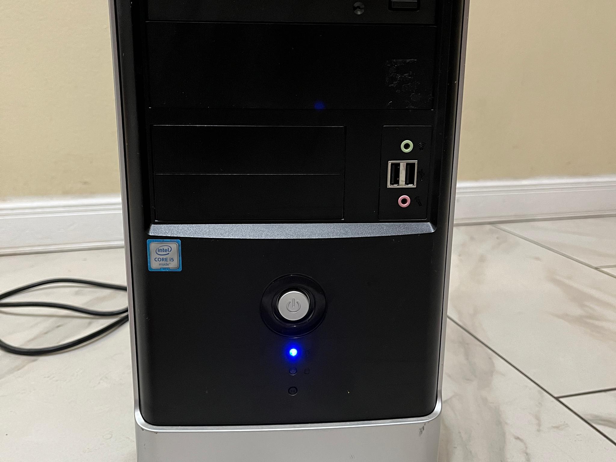 🖥️ Budget Sleeper Office Gaming PC – Intel i5-7400, NVIDIA GTX 1070 8GB, 1TB Storage & 12 GB RAM 🔥