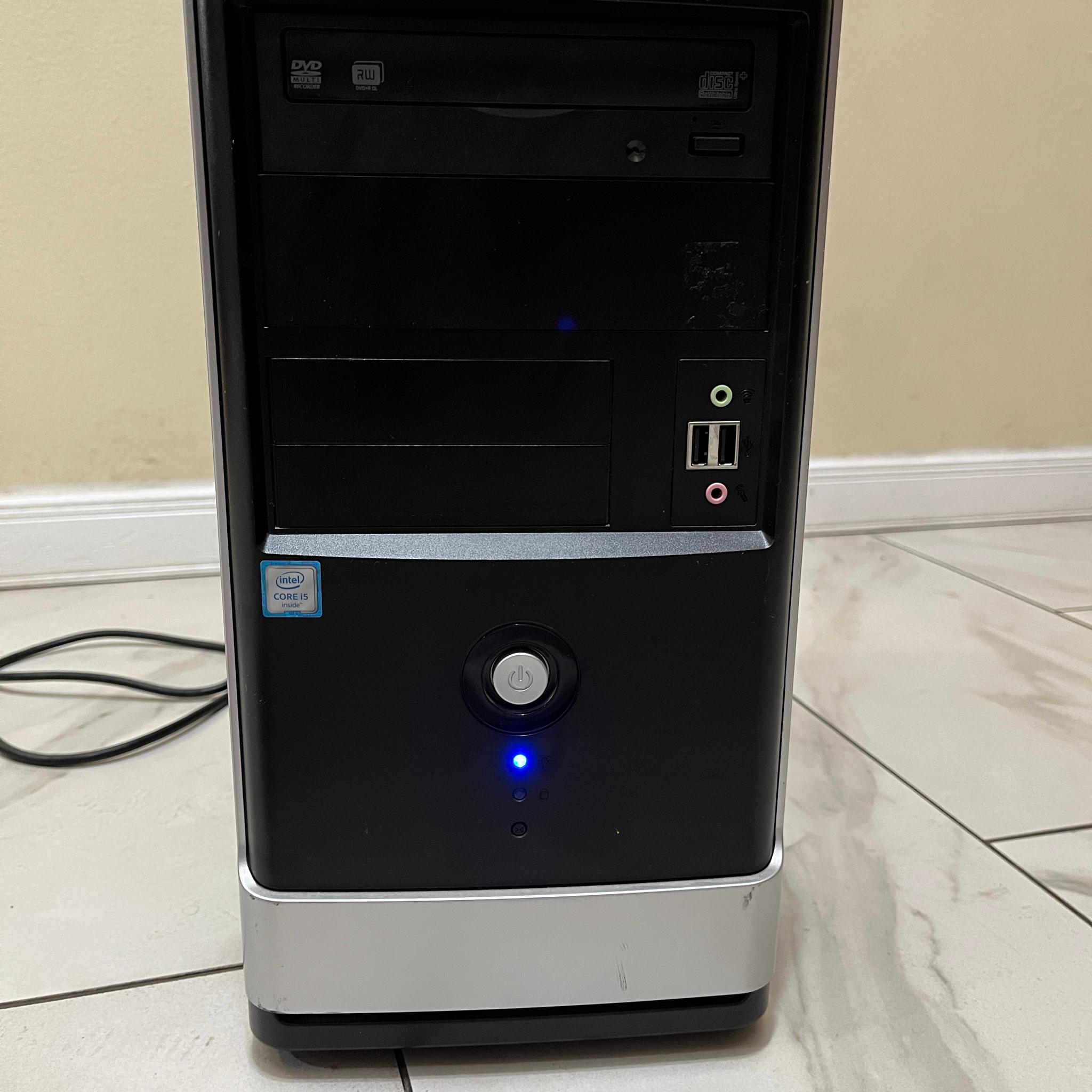 🖥️ Budget Sleeper Office Gaming PC – Intel i5-7400, NVIDIA GTX 1070 8GB, 1TB Storage & 12 GB RAM 🔥
