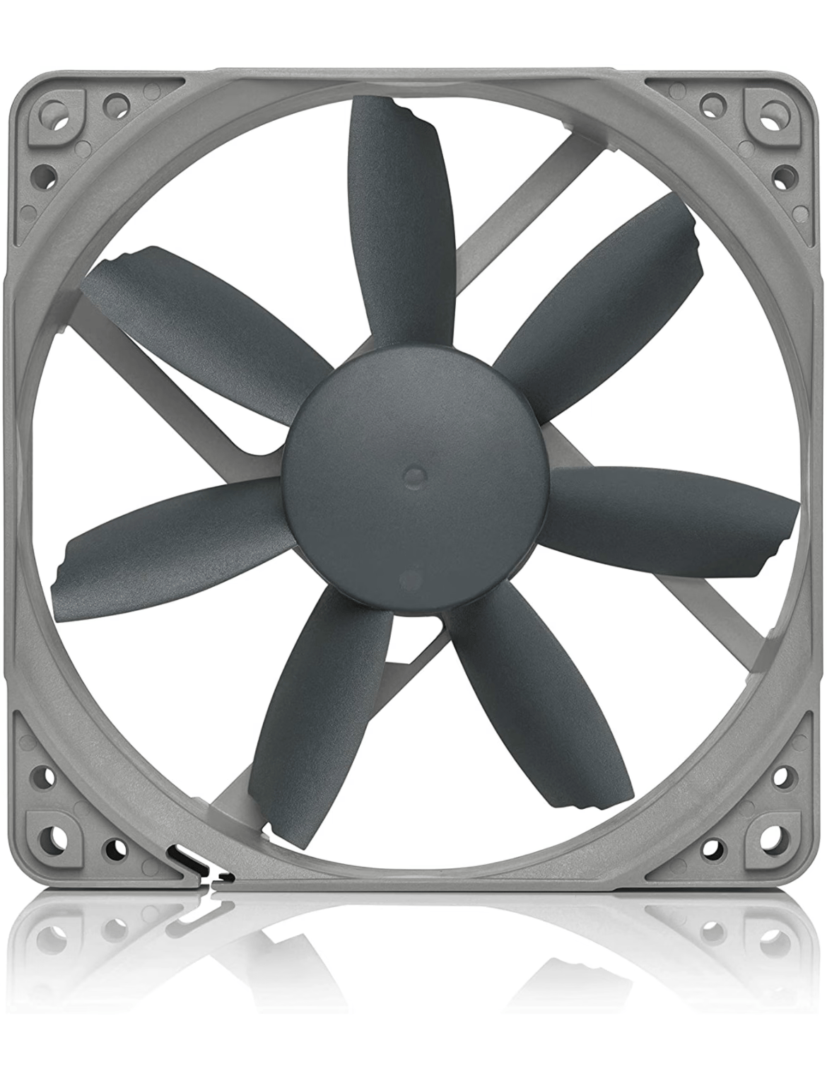 4 Quiet Noctua NF-S12B redux-1200 PWM High Performance Cooling Fans, 4-Pin (120mm, Grey) (Like New)