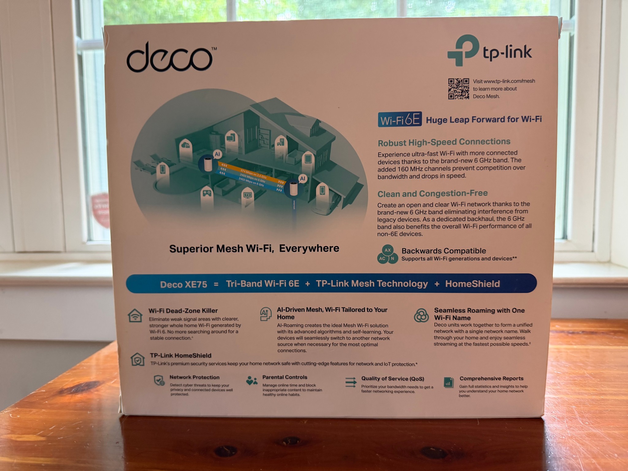 Dual Deco Routers WiFi 6E