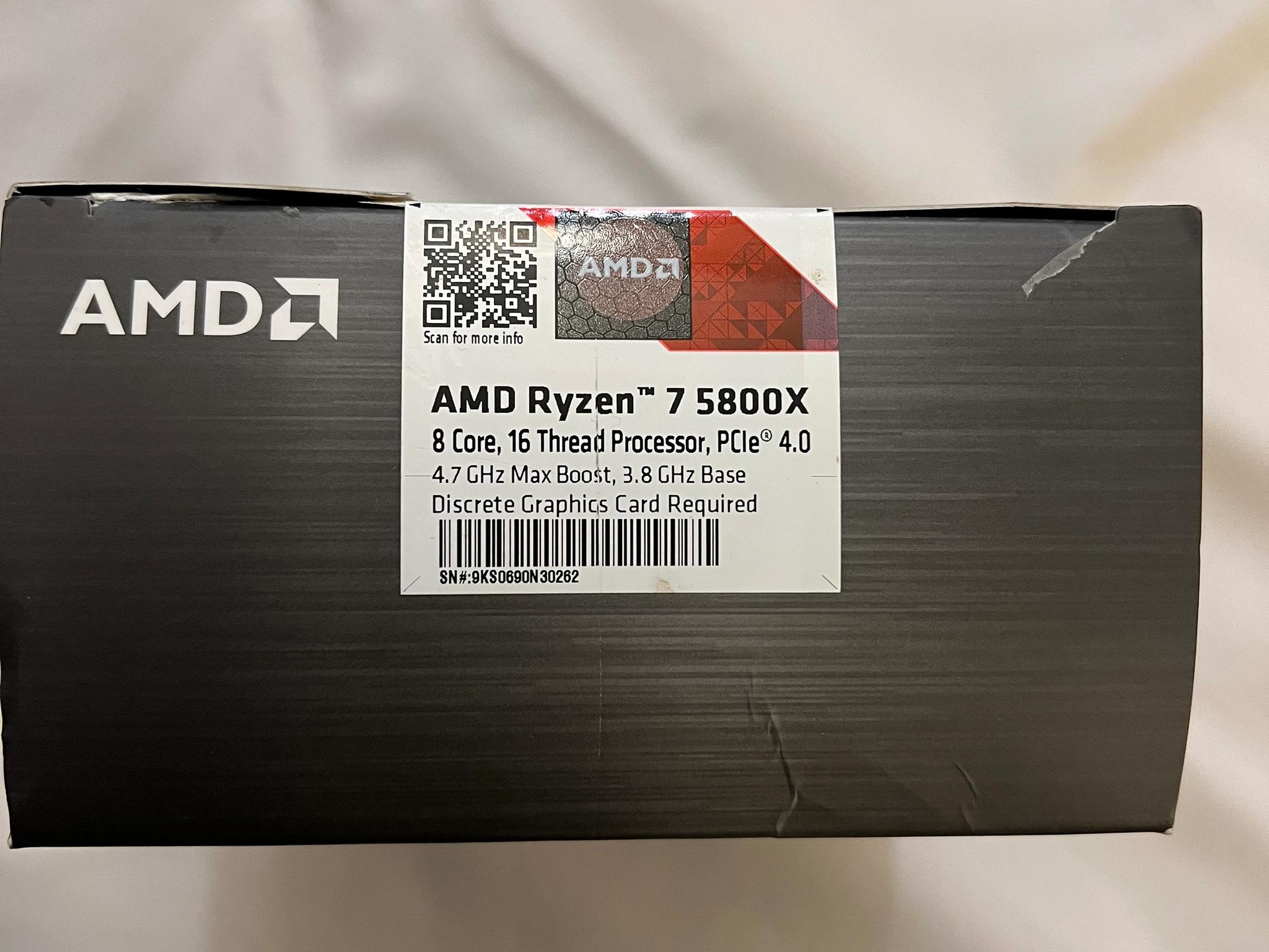 Ryzen 7 5800x
