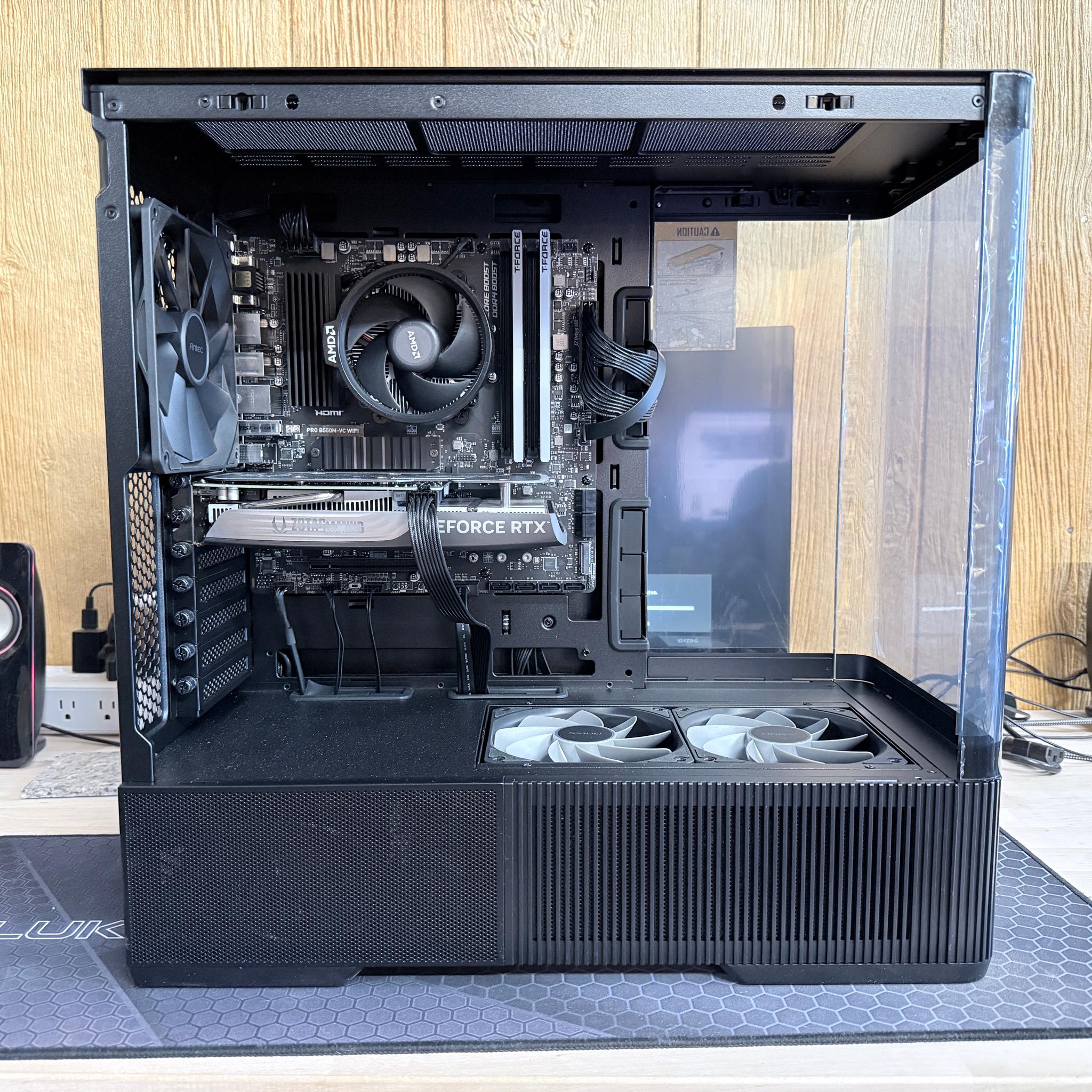 AMD Ryzen 5 5500, 16GB DDR4, 1TB NVME, RTX 4060 8GB - NEW & OPEN-BOX BUILD!