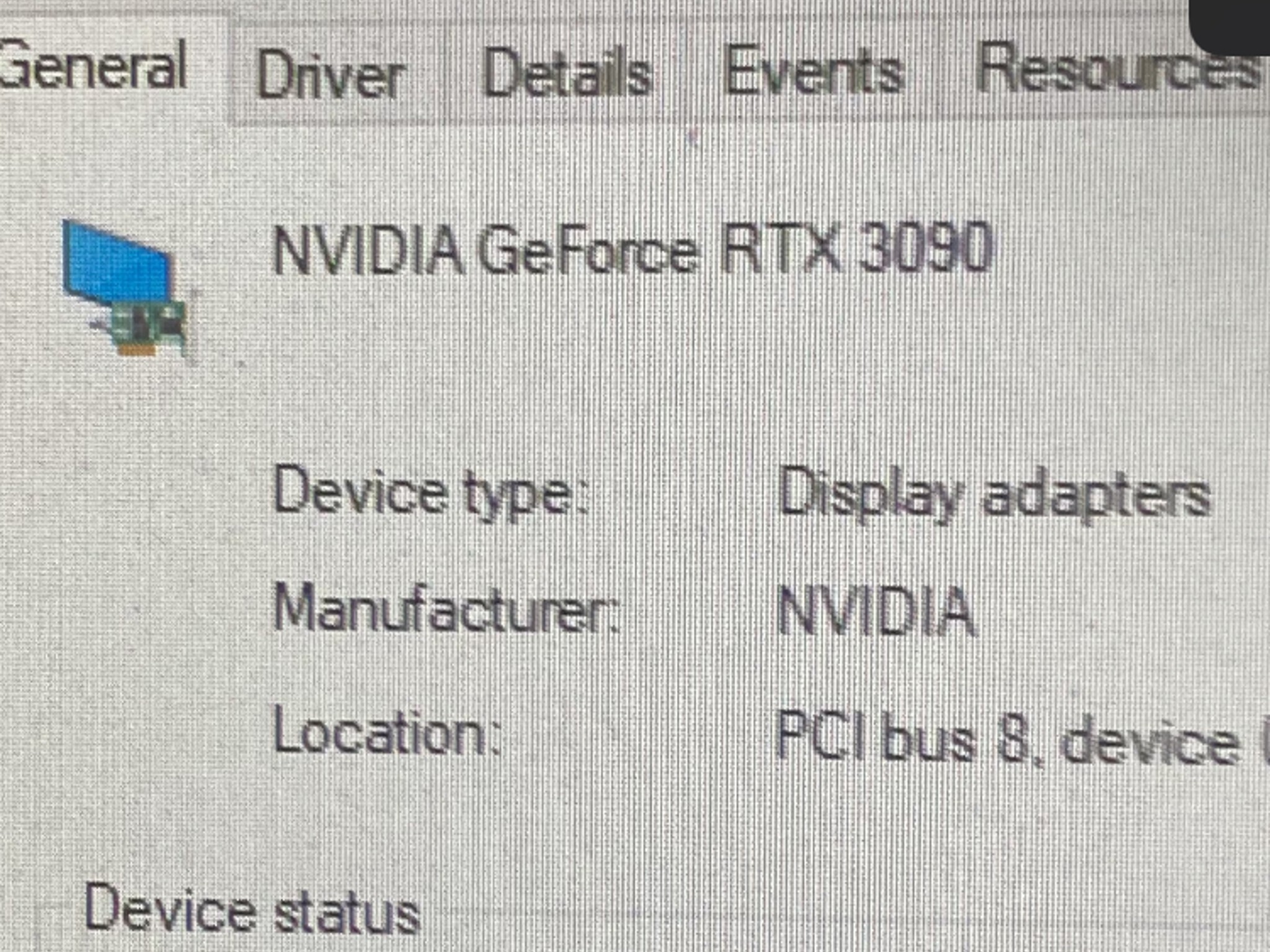 DELL RTX 3090 24GB Graphics Card (READ)