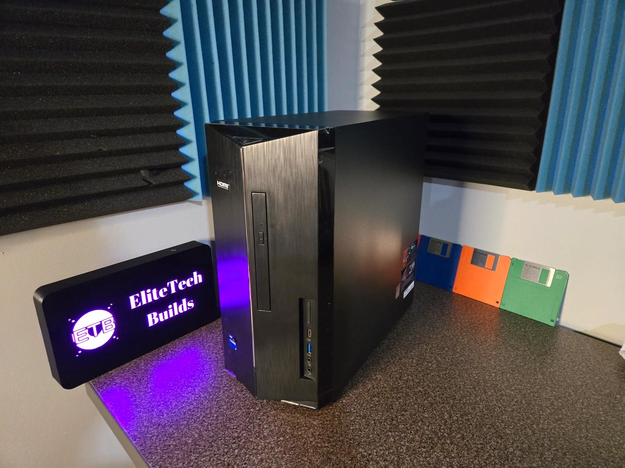 Sleeper RTX3060 12th gen midrange gaming PC!