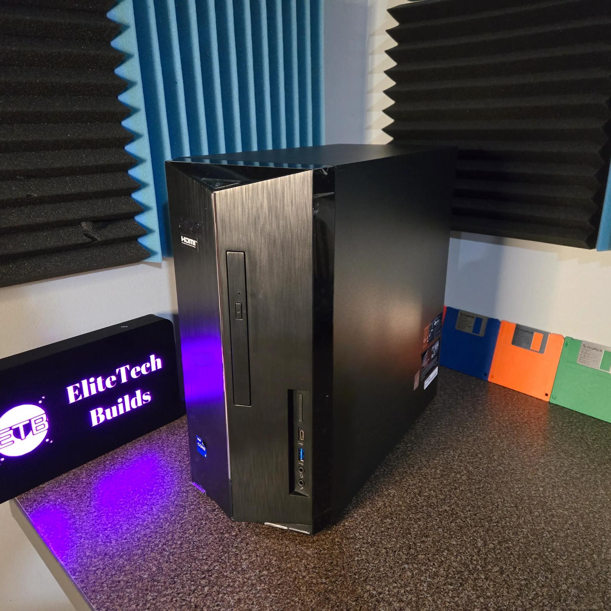 Sleeper RTX3060 12th gen midrange gaming PC!