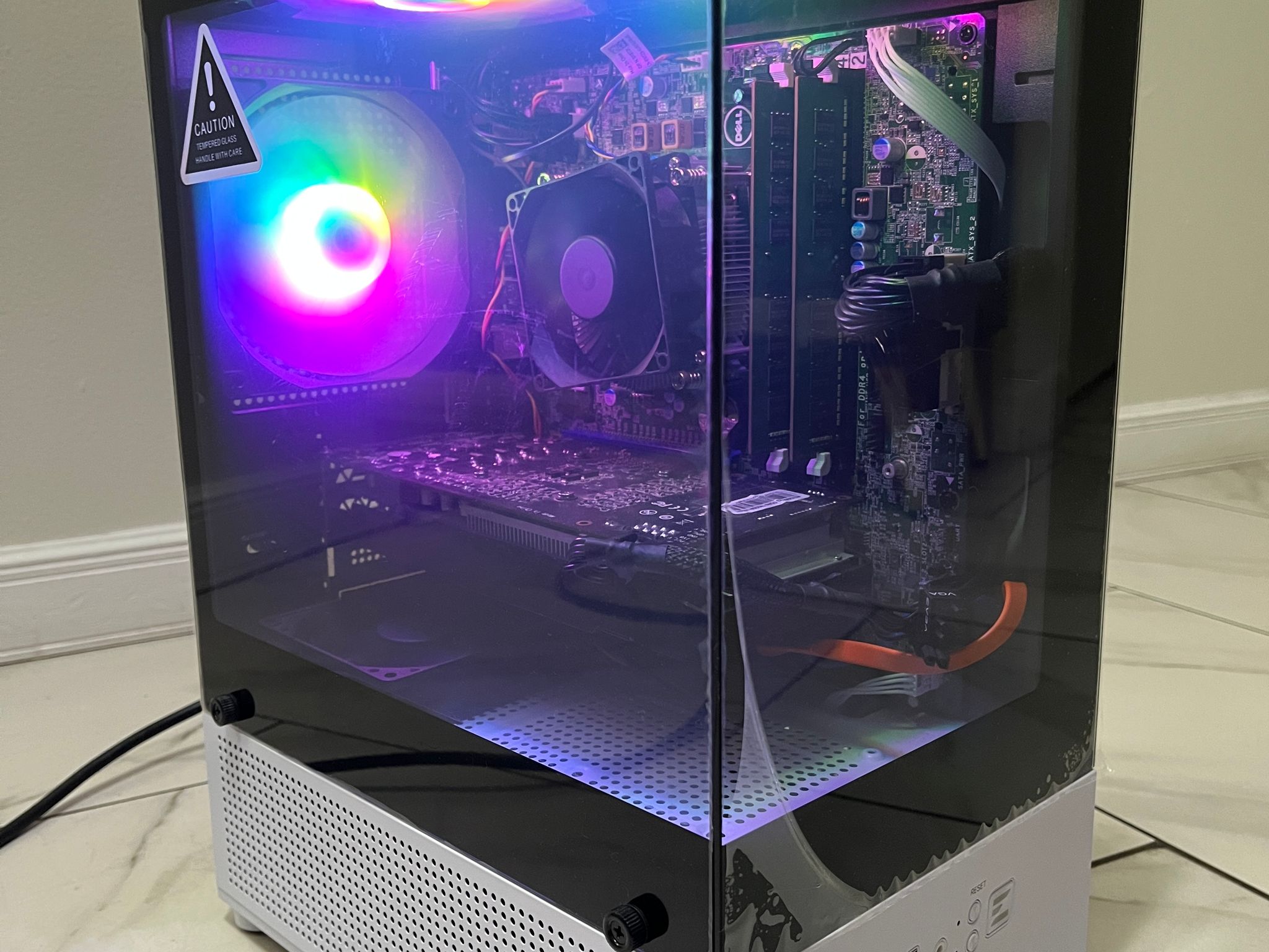 NVIDIA RTX 2060, Intel i7-6700, 16GB RAM, 740GB Storage - Gaming PC w/Wi-Fi & BT