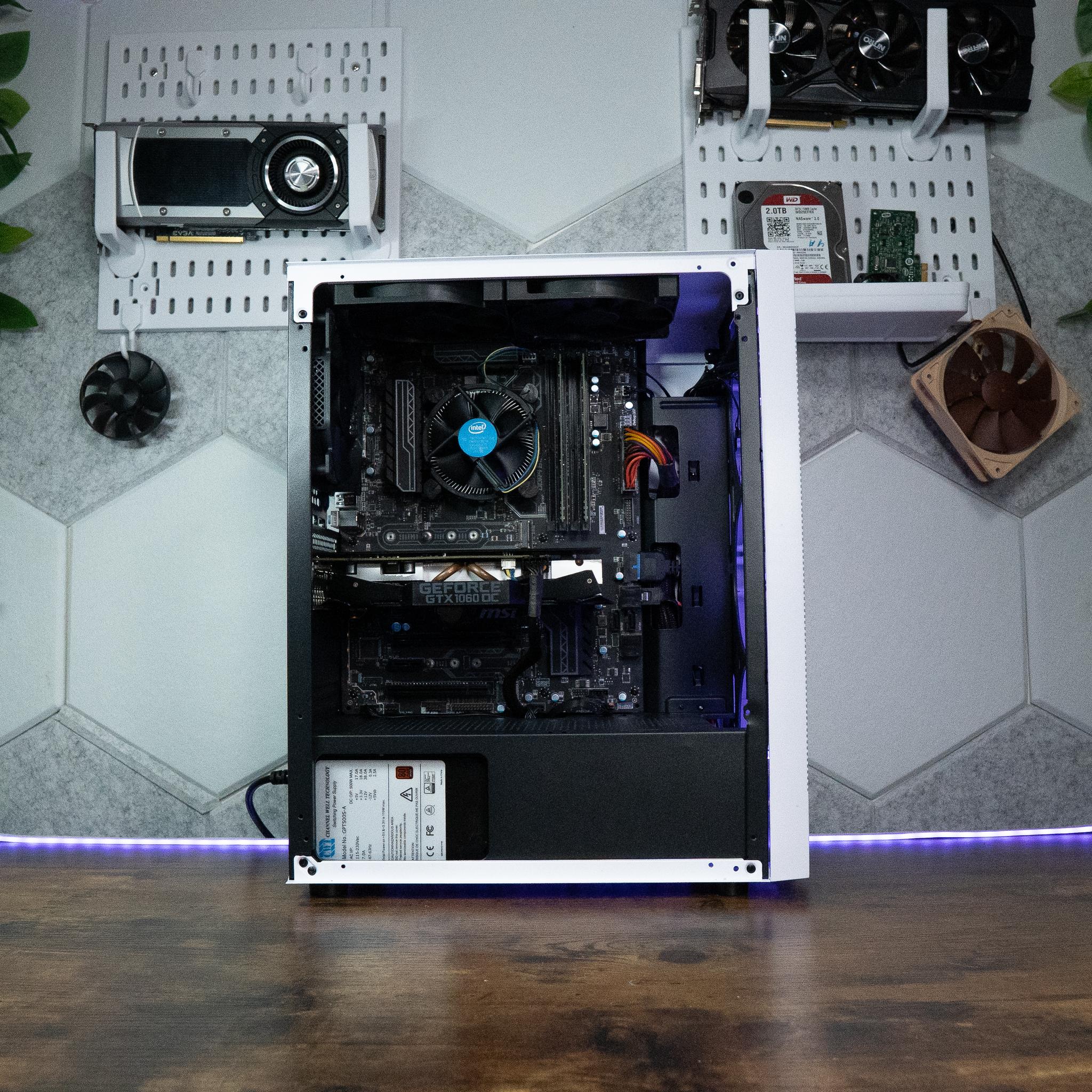 🌌🛰️ BUDGET - BO7 Ready GAMING PC | PNY GTX 1060 OC | INTEL i7 7700 | 16GB DDR4 RAM | 1.24TB