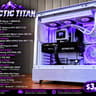 ARCTIC TITAN Ryzen 7 9800X3D • RTX 5070 Ti • 32GB DDR5 • 5TB Storage/1000 w platinum PSU