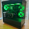 🔥⚫Black RGB Gaming PC | i7-10700K | RTX 3060TI | 32GB DDR4 | Wifi & BT⚫🔥