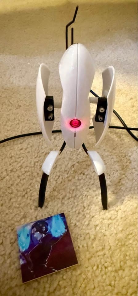 ThinkGeek Portal 2 Sentry Turret USB Desk Defender by Valve (Working Lights + Sound)