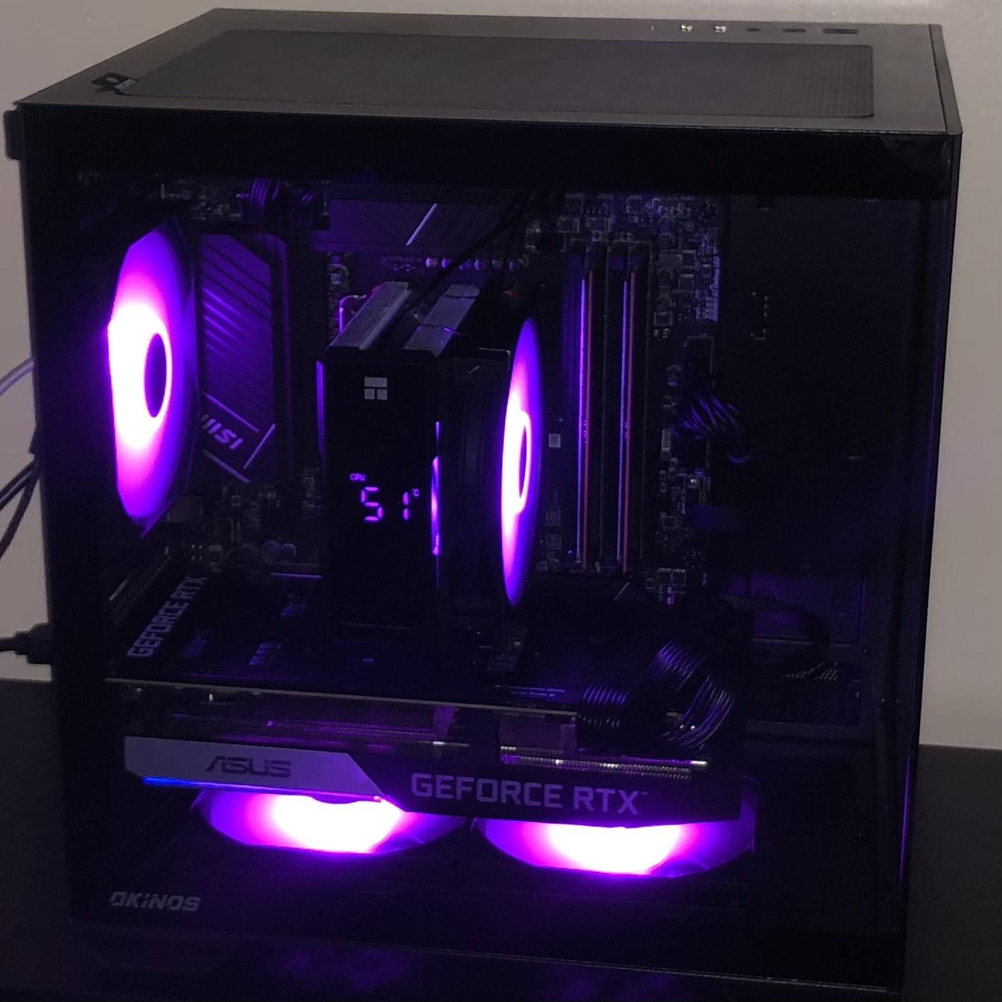 MINI BEAST COMPETITIVE GAMING PC with RTX 3070 + RYZEN 5 7500F | 32GB RAM