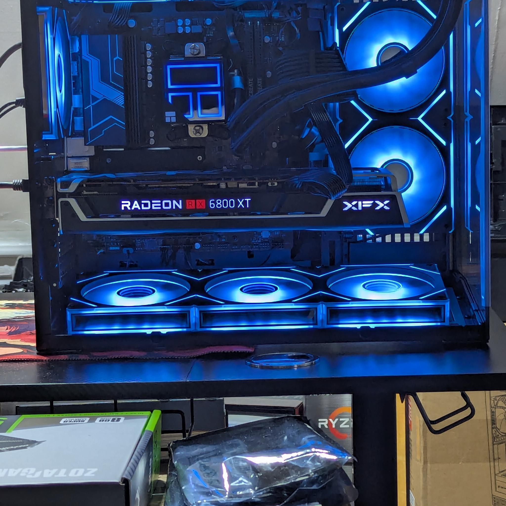 GAMING PC|AMD RYZEN 7 9700X|AMD RADEON RX 6800XT 16GB|32GB DDR5 6000|1TB NVME SSD|WINDOWS 11 PRO