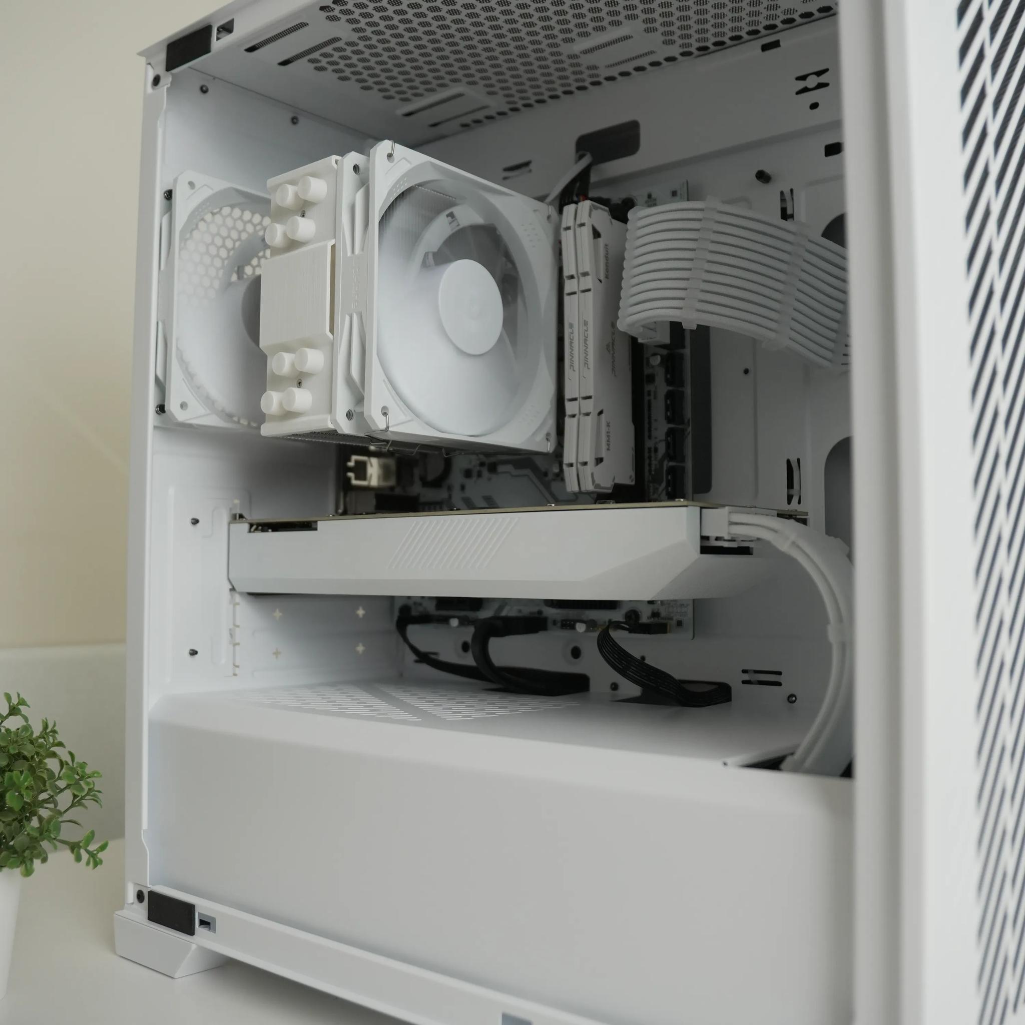 White Beauty Gaming PC | RTX 3070 | Ryzen 5 5600 | 32GB RAM | WIN 11 | WIFI |