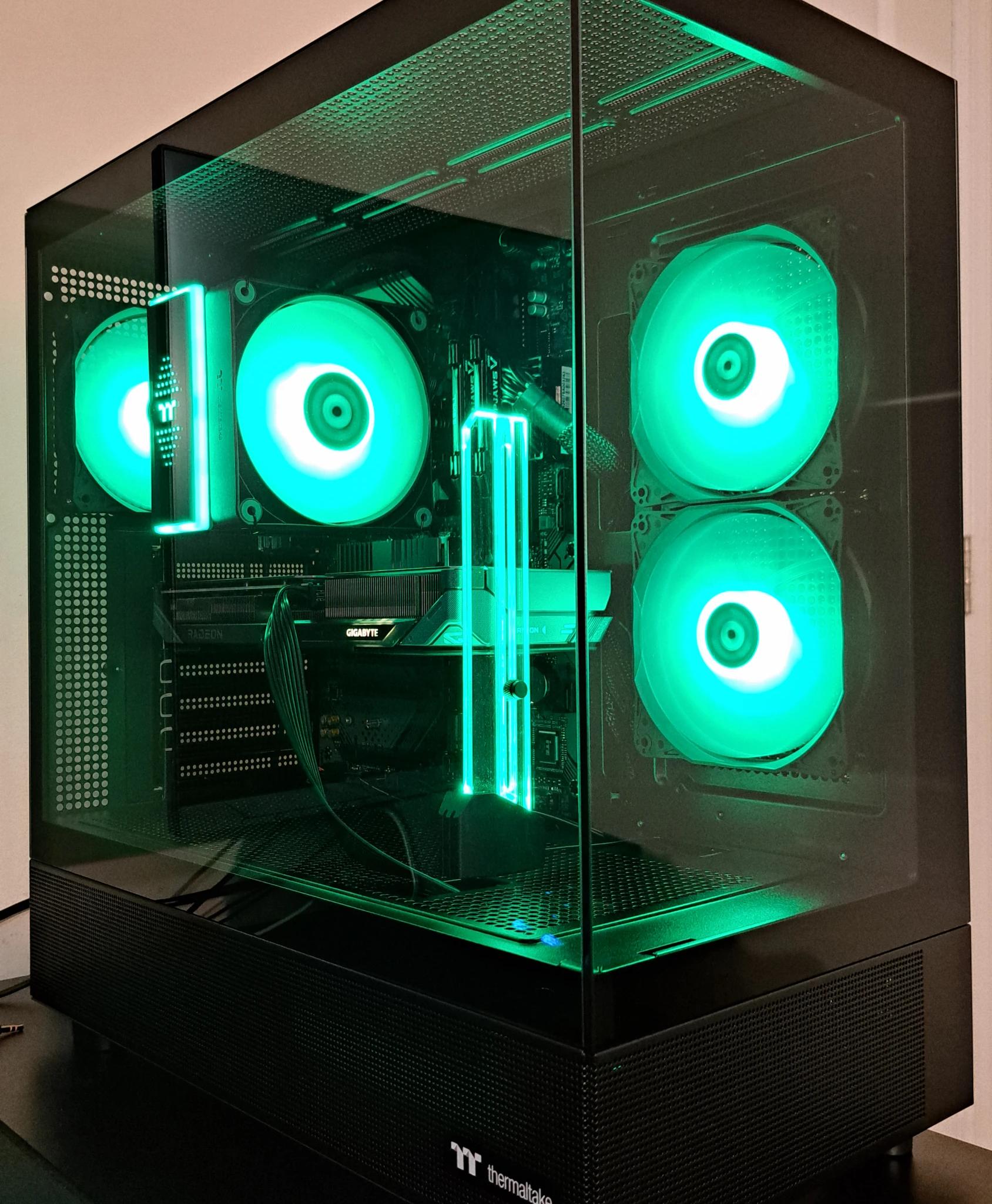 AM4 Mid-Range Gaming PC - Ryzen 5 5500 | RX 9060 XT 16 GB | 16 GB RAM | 1 TB NVMe