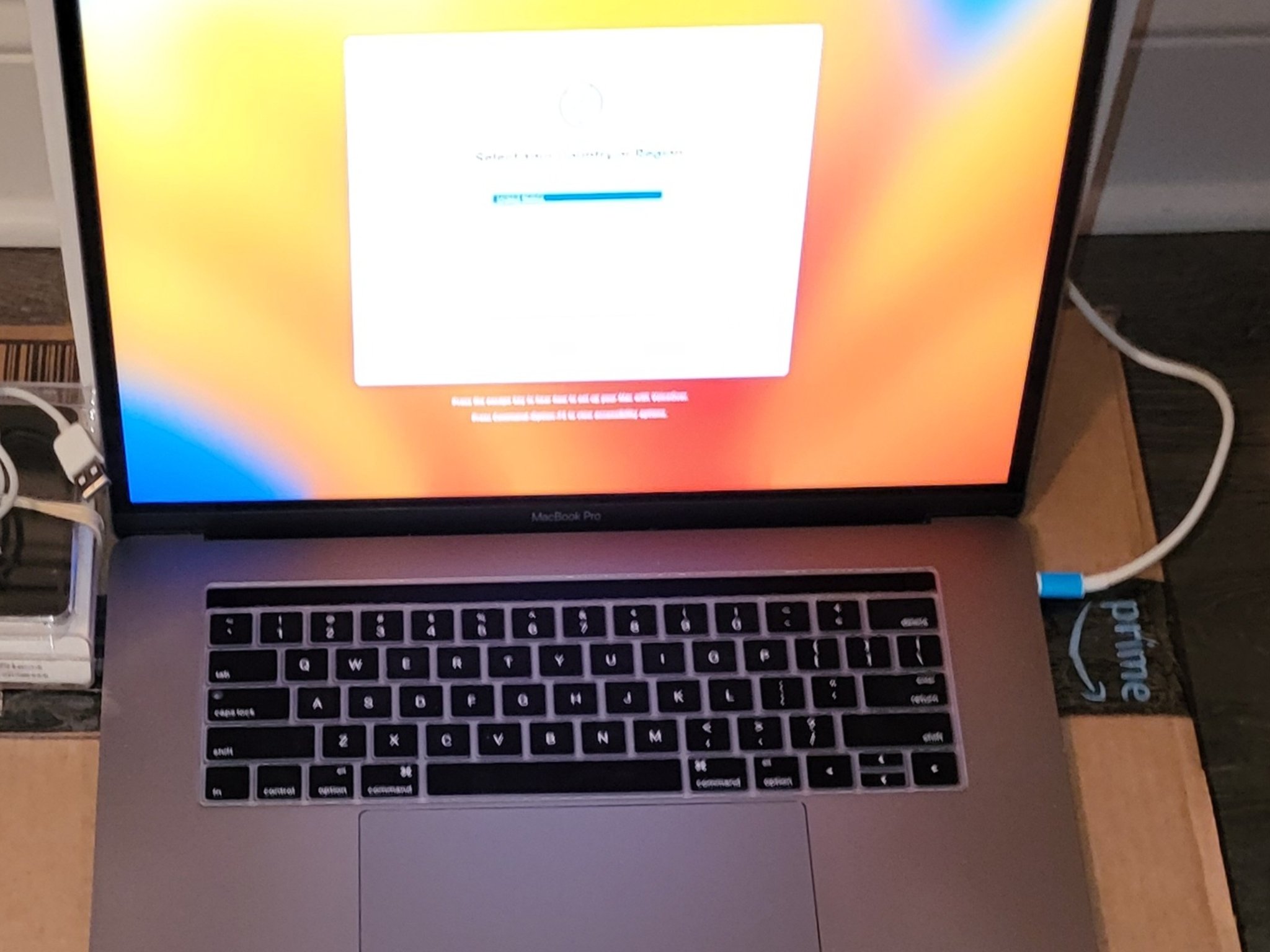 2017 Macbook Pro Good Condition Finger print reader not working