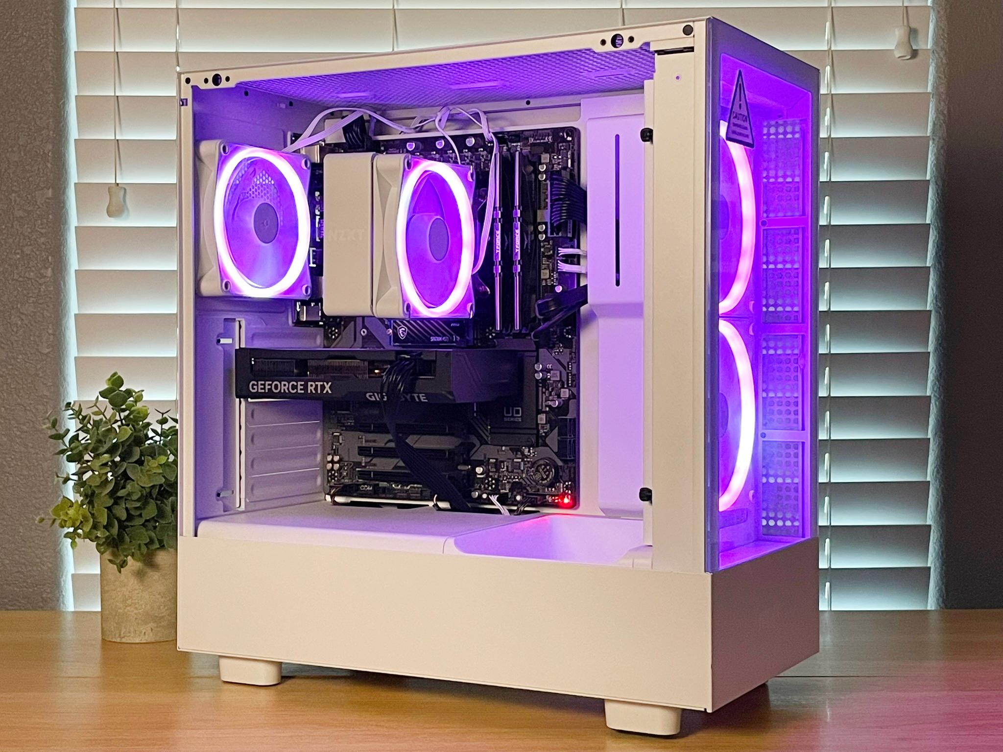 🔥 SNOW Gaming PC - RTX 4060 Ti, i5-12400f, 16gb, 1tb NVME