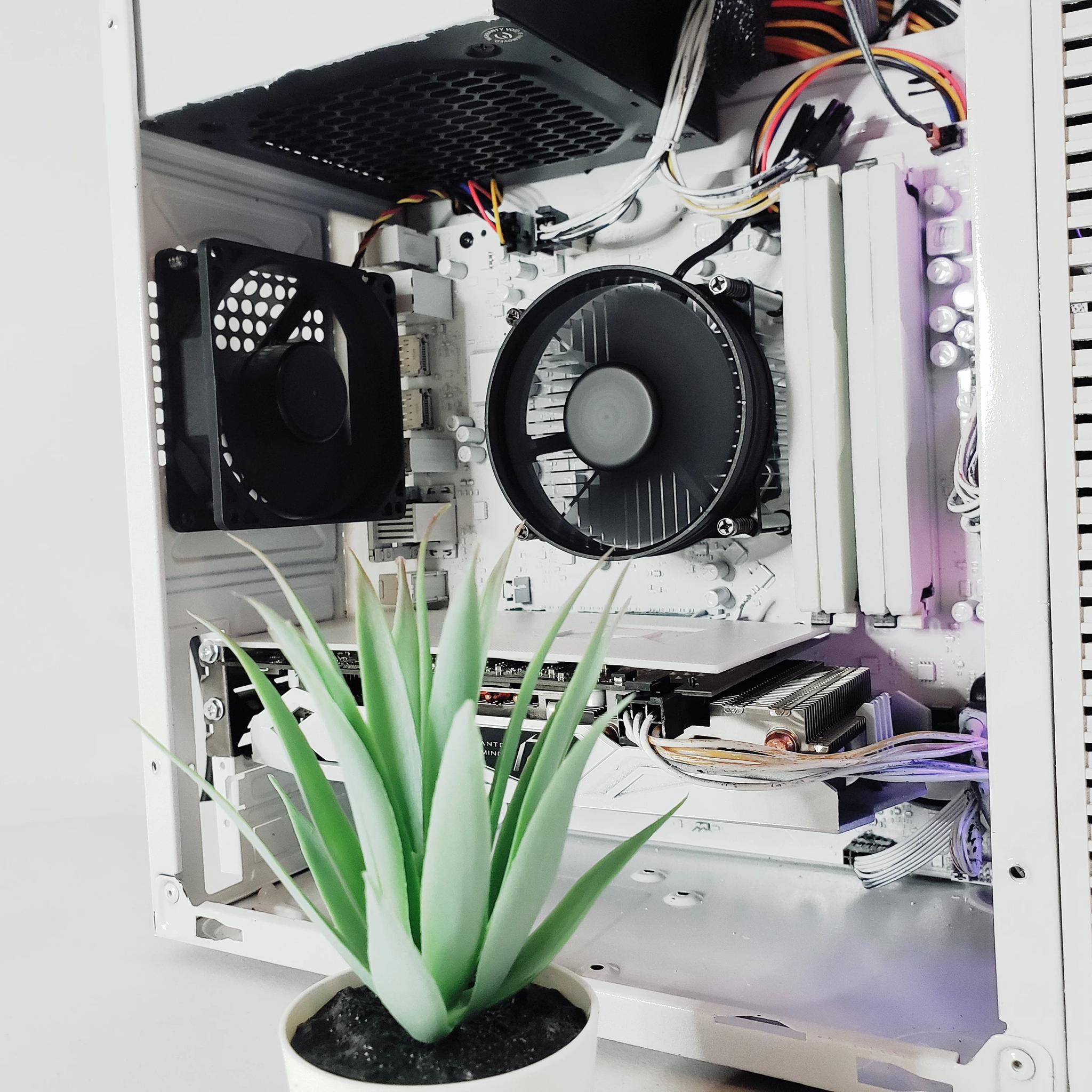 Zebra Gaming PC | ⚙️RX570 | Black/White ✨ |