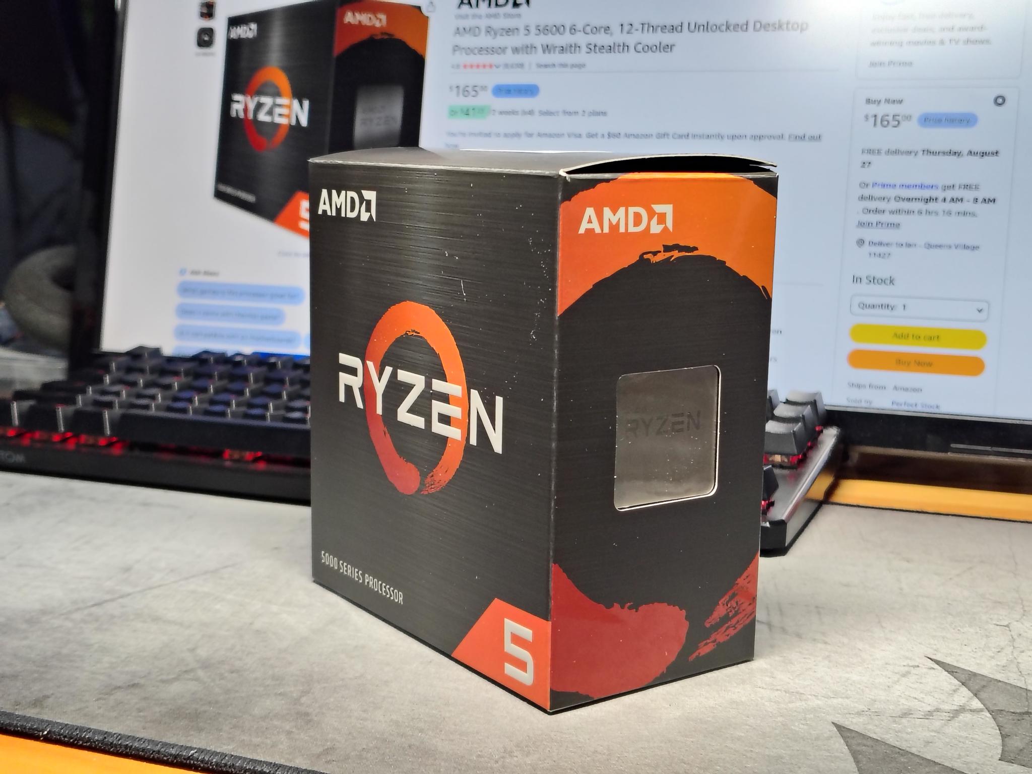 AMD Ryzen 5 5600 w/ Stock Cooler