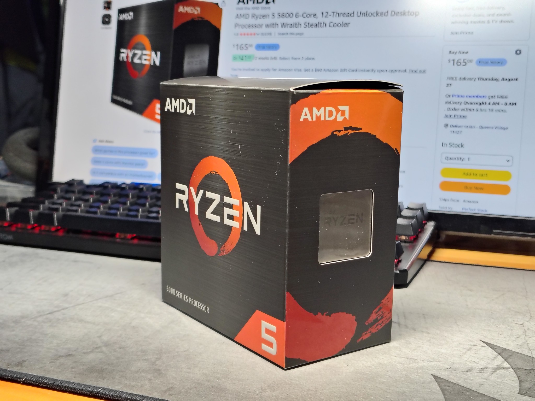 AMD Ryzen 5 5600 w/ Stock Cooler
