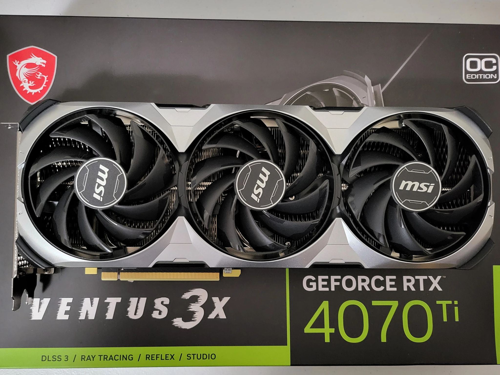 MSI Ventus 3x RTX 4070ti