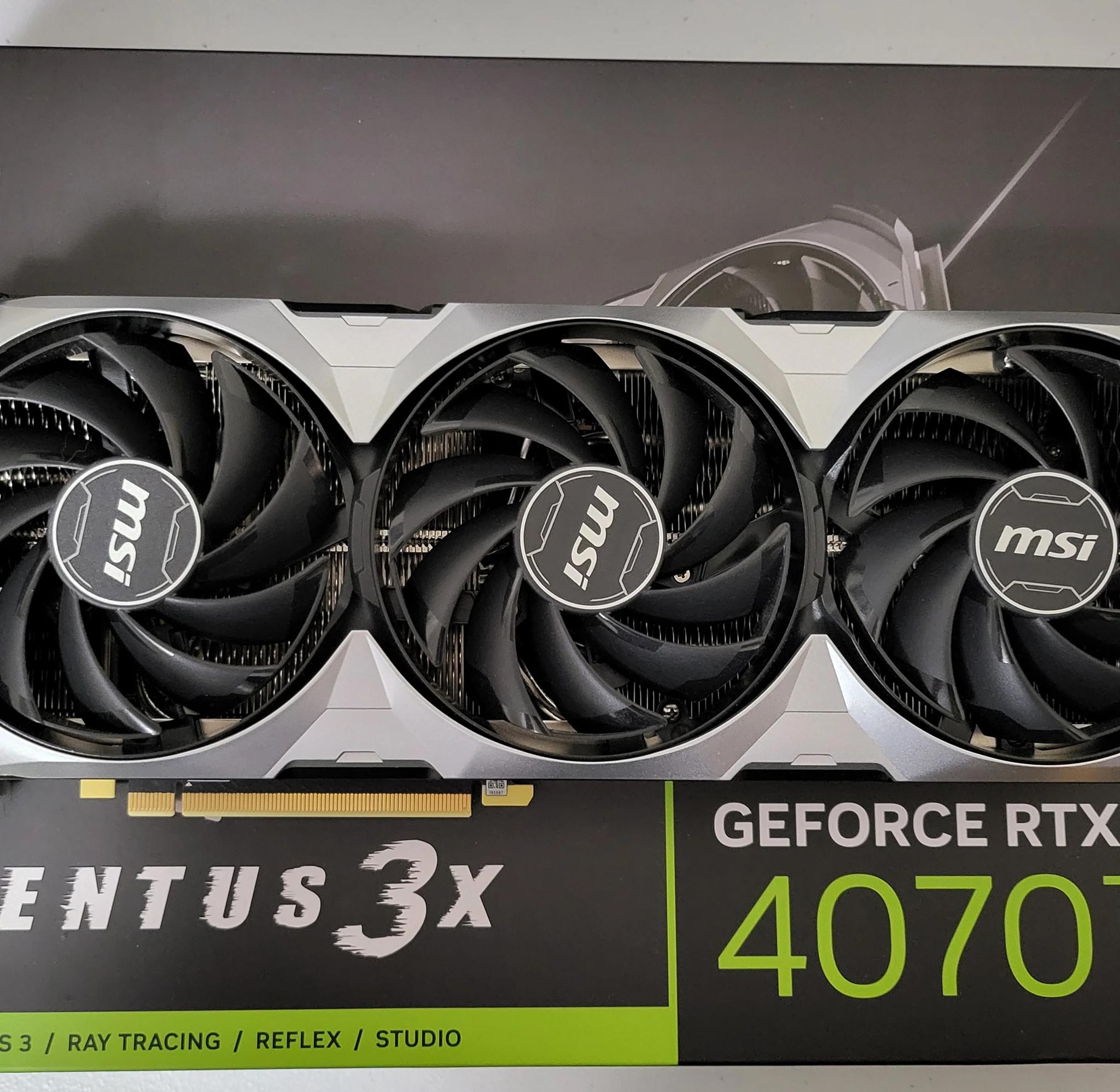 MSI Ventus 3x RTX 4070ti