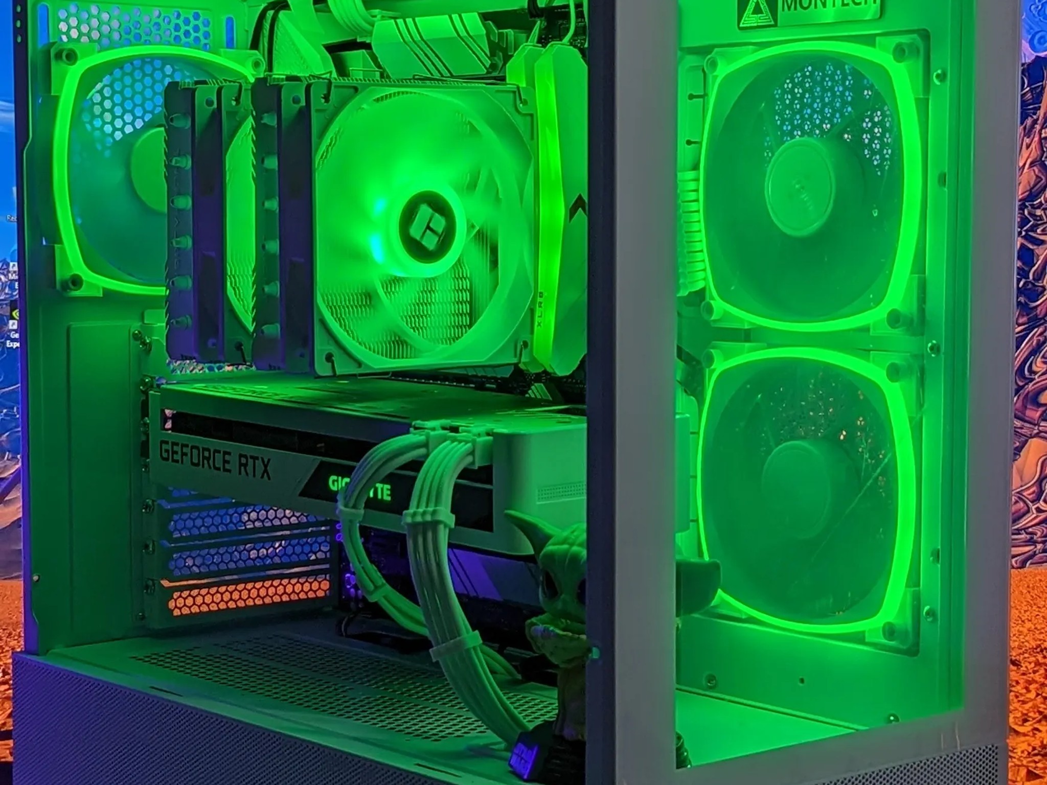 💚👶Grogu💚👶-Gaming PC-Nvidia RTX 3070 8GB-AMD Ryzen 7 5800X 8-Core-32GB DDR4-1TB NVME