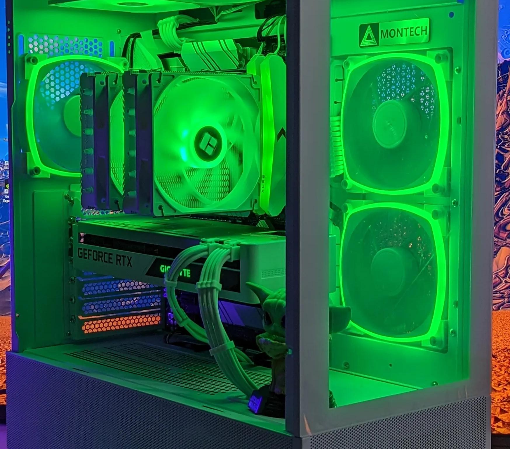 💚👶Grogu💚👶-Gaming PC-Nvidia RTX 3070 8GB-AMD Ryzen 7 5800X 8-Core-32GB DDR4-1TB NVME