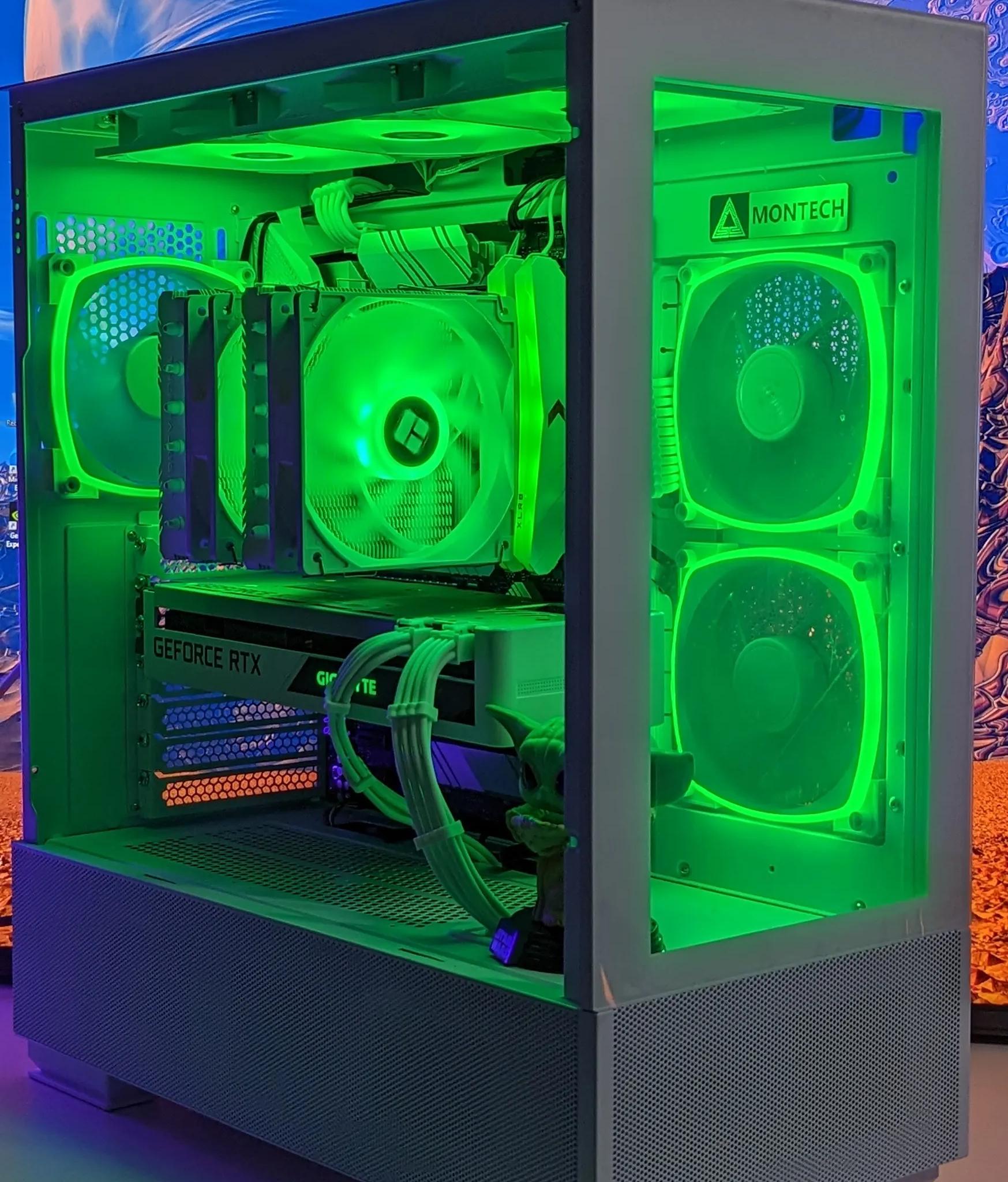 💚👶Grogu💚👶-Gaming PC-Nvidia RTX 3070 8GB-AMD Ryzen 7 5800X 8-Core-32GB DDR4-1TB NVME