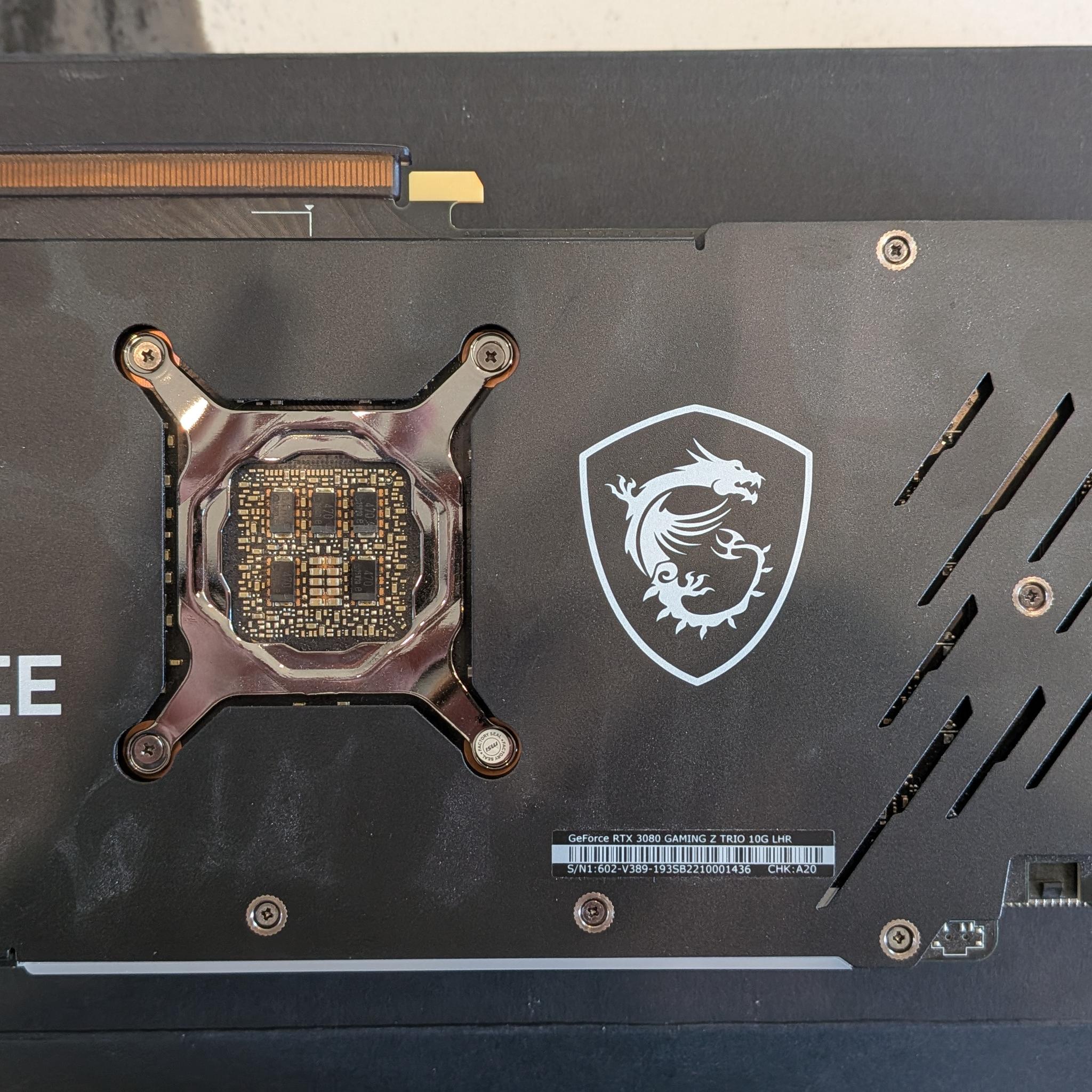 MSI GeForce RTX 3080 GAMING TRIO 10G