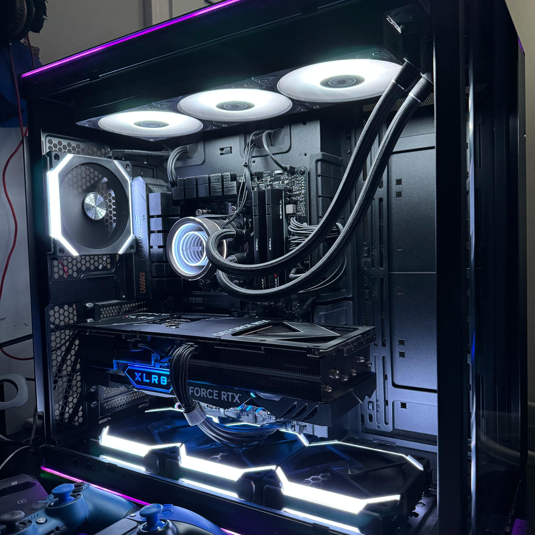 RTX 4080 super Ryzen 7 7800x3D Custom Gaming PC !