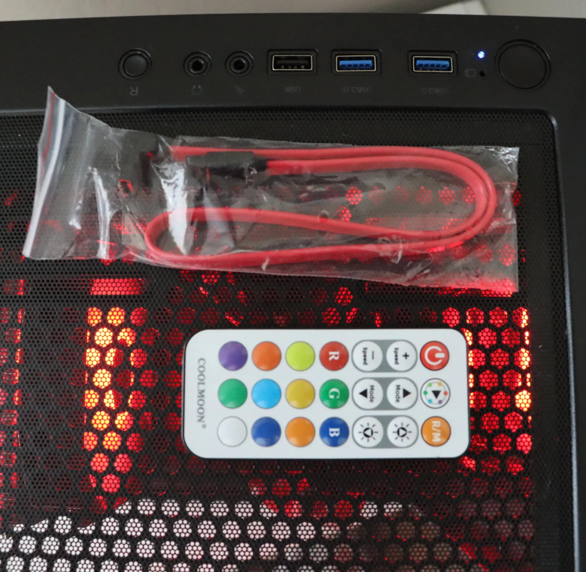 🔥RED RGB GAMING PC | GTX 1070 | Ryzen 5 | 512gb NVME SSD | 16gb Ram🔥