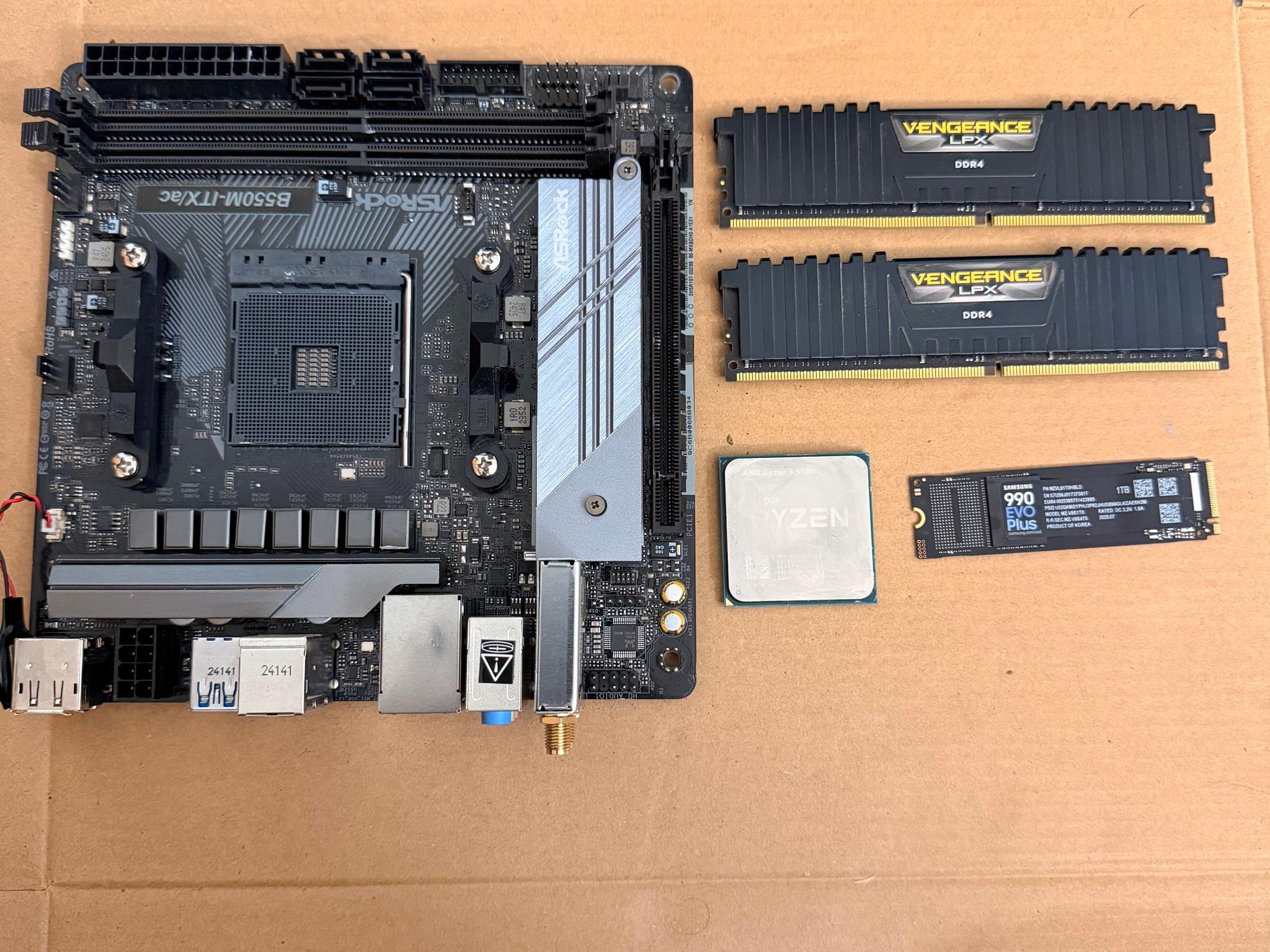On sale! MINI-ITX motherboard bundle