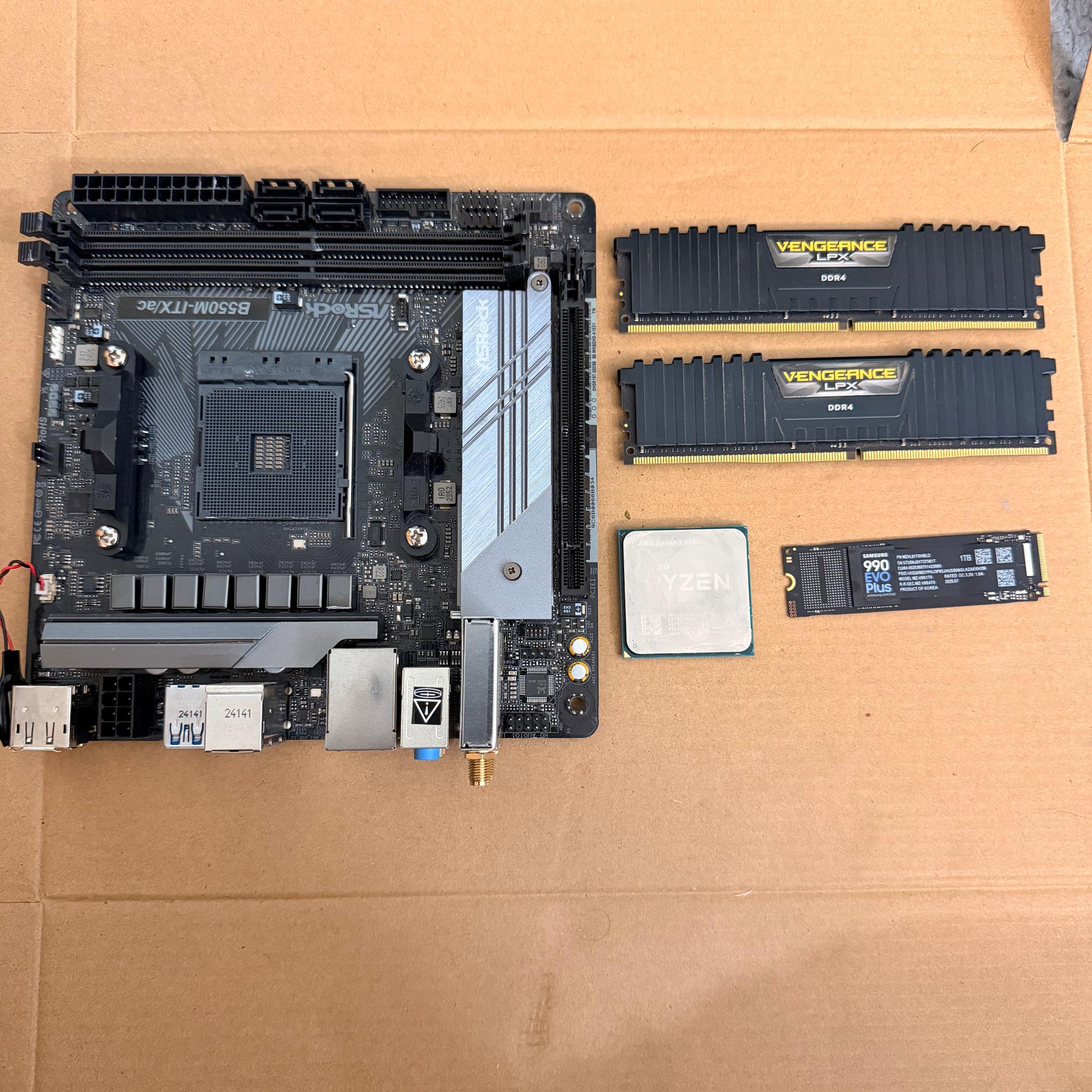 On sale! MINI-ITX motherboard bundle