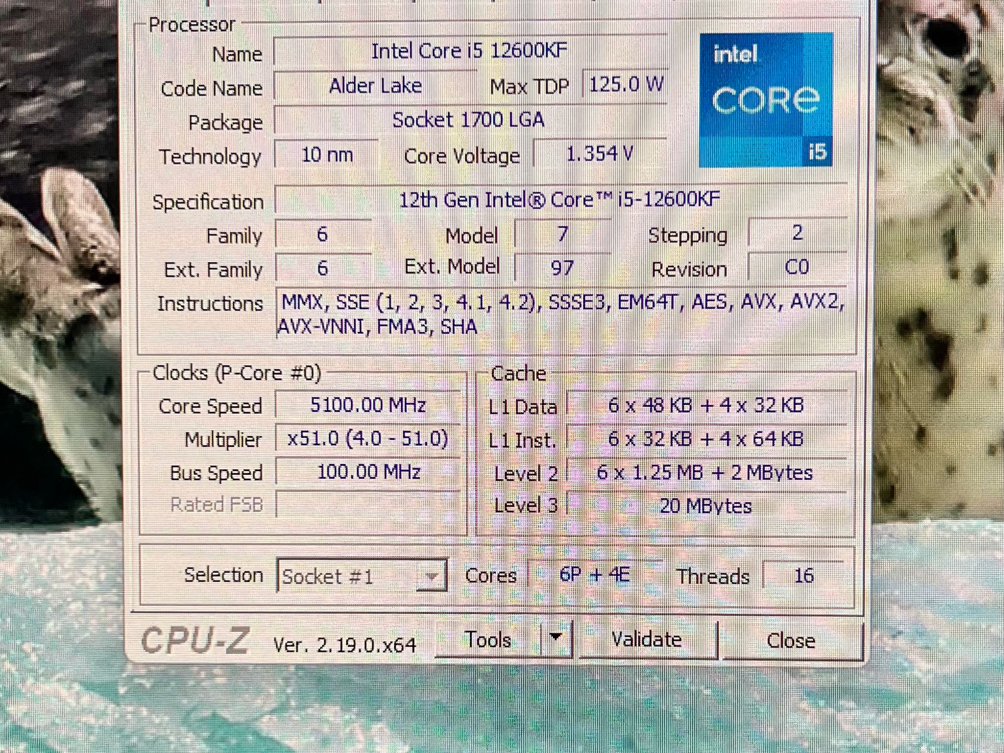 Intel Core i5-12600KF LGA 1700, Great Condition with Original Box and Manual