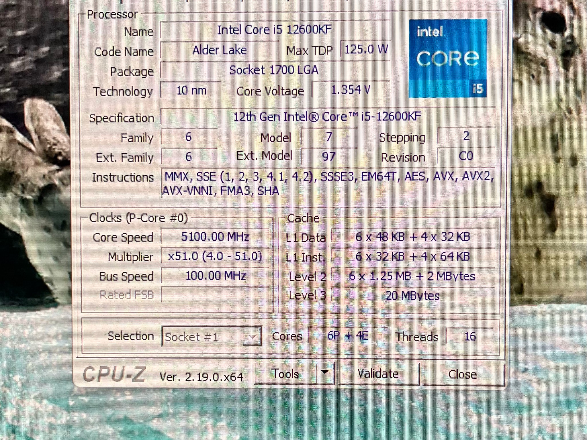 Intel Core i5-12600KF LGA 1700, Great Condition with Original Box and Manual