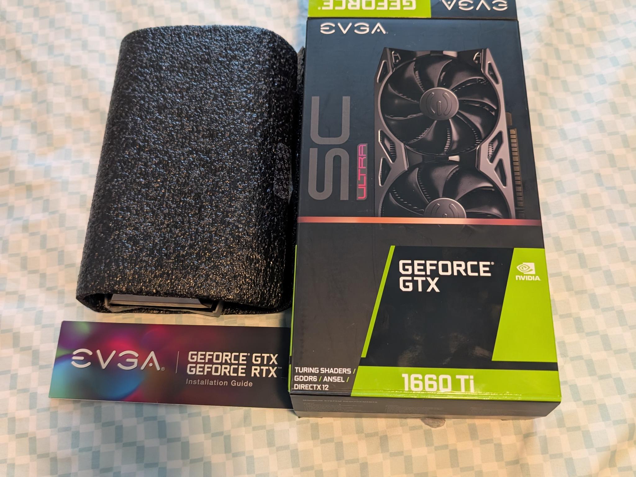 EVGA GeForce GTX 1660 Ti SC ULTRA GAMING