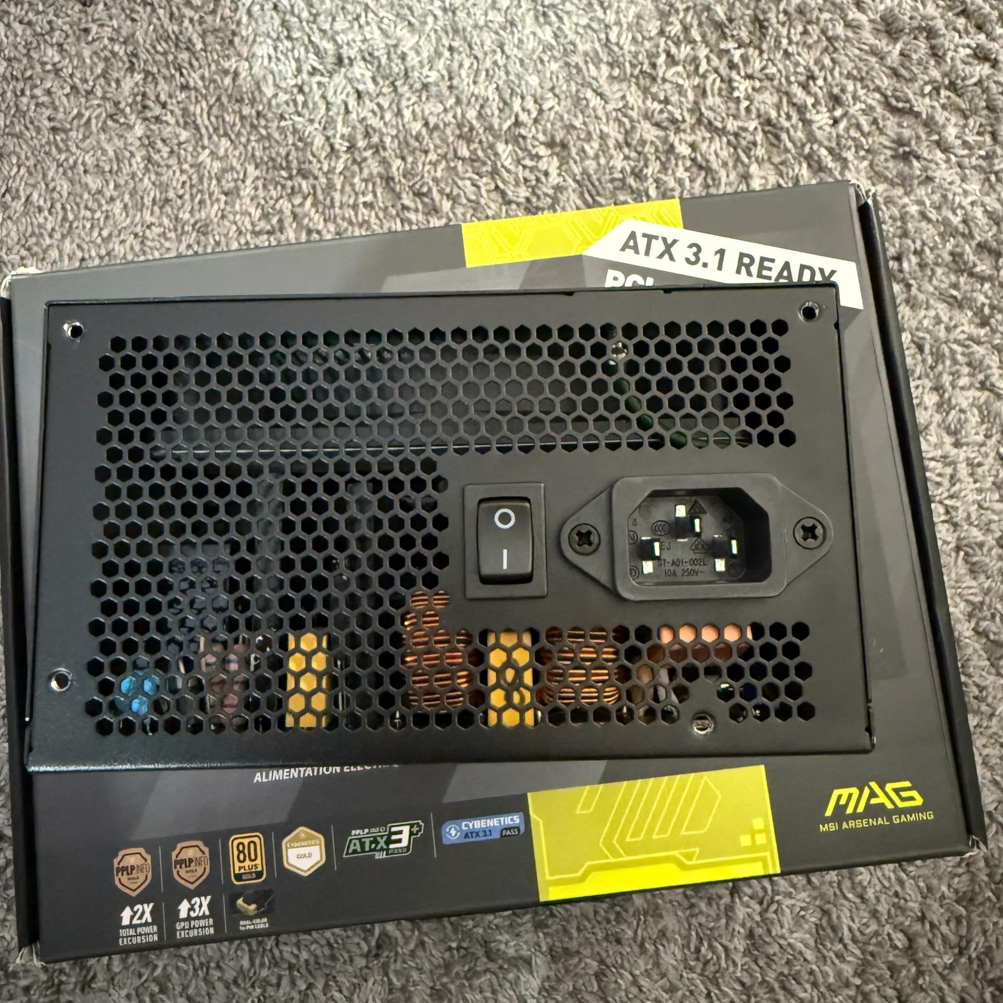 MSI MAG A850GL PSU