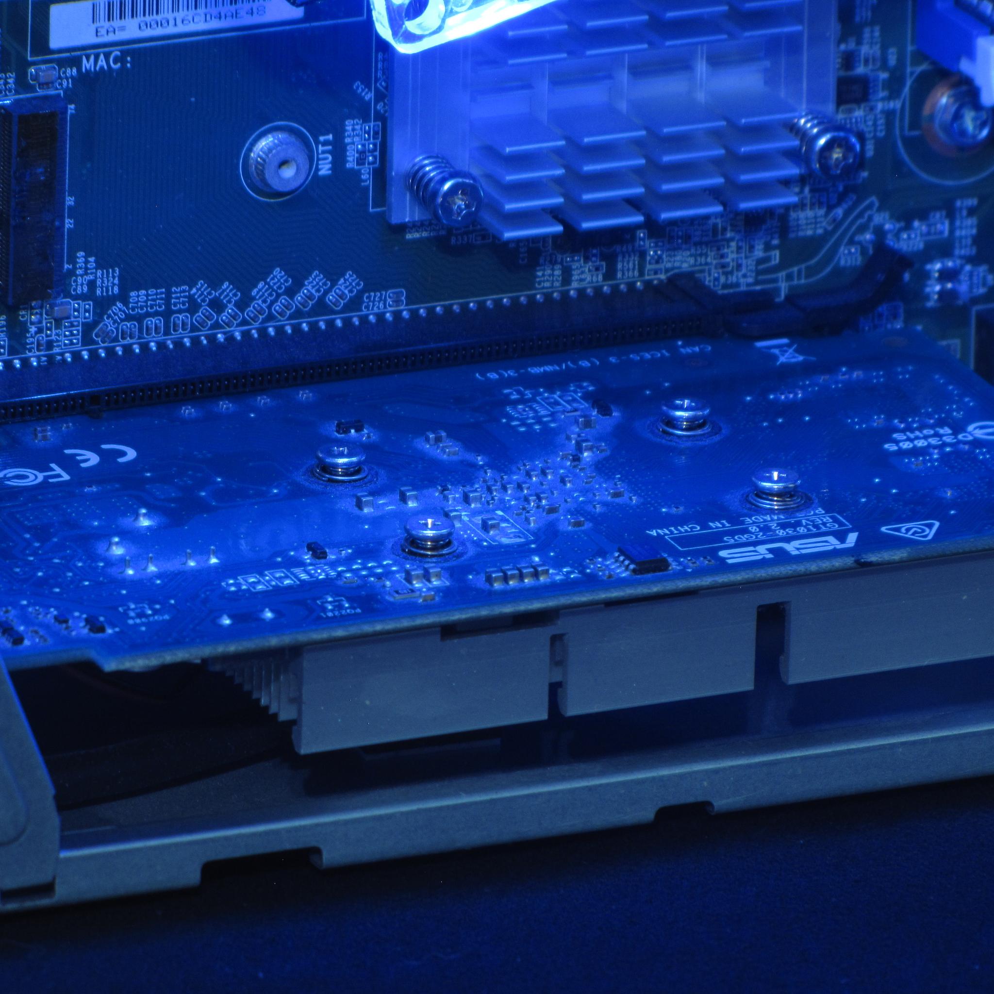 Budget E-Sports Desktop, i5-6600, ASUS GT 1030 2GB GPU, 8GB RAM, 256GB SSD, Wifi and BT