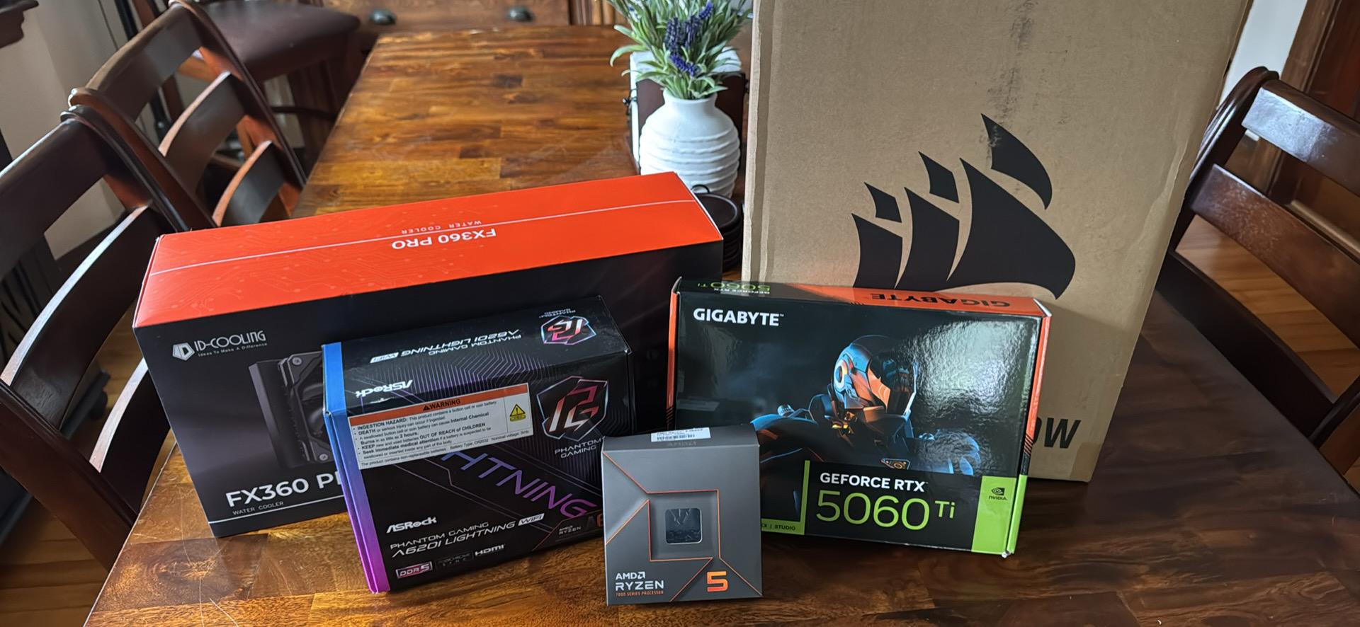 Mini ITX Gaming PC *New* | 7600X | 5060 Ti 16GB | 32GB DDR5 | 2TB SSD