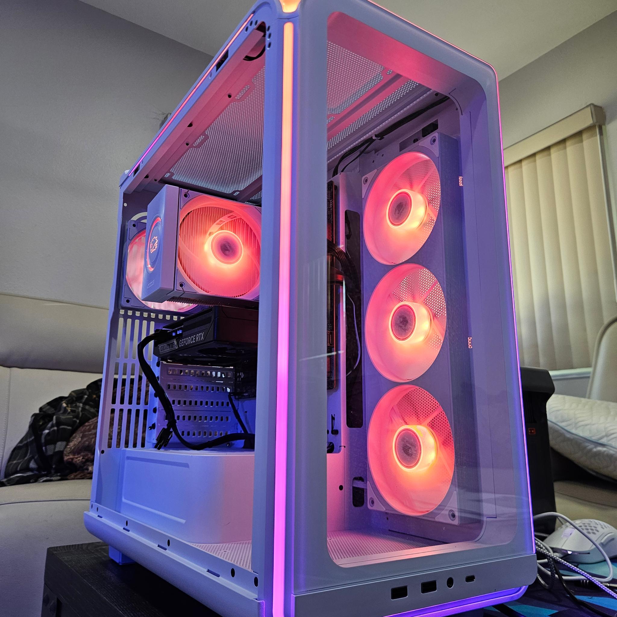 RTX 5060 Ti Gaming PC • Ryzen 5 8400F • 1TB M.2 • 16GB DDR5 • IBuyPowerPc • B650M • White