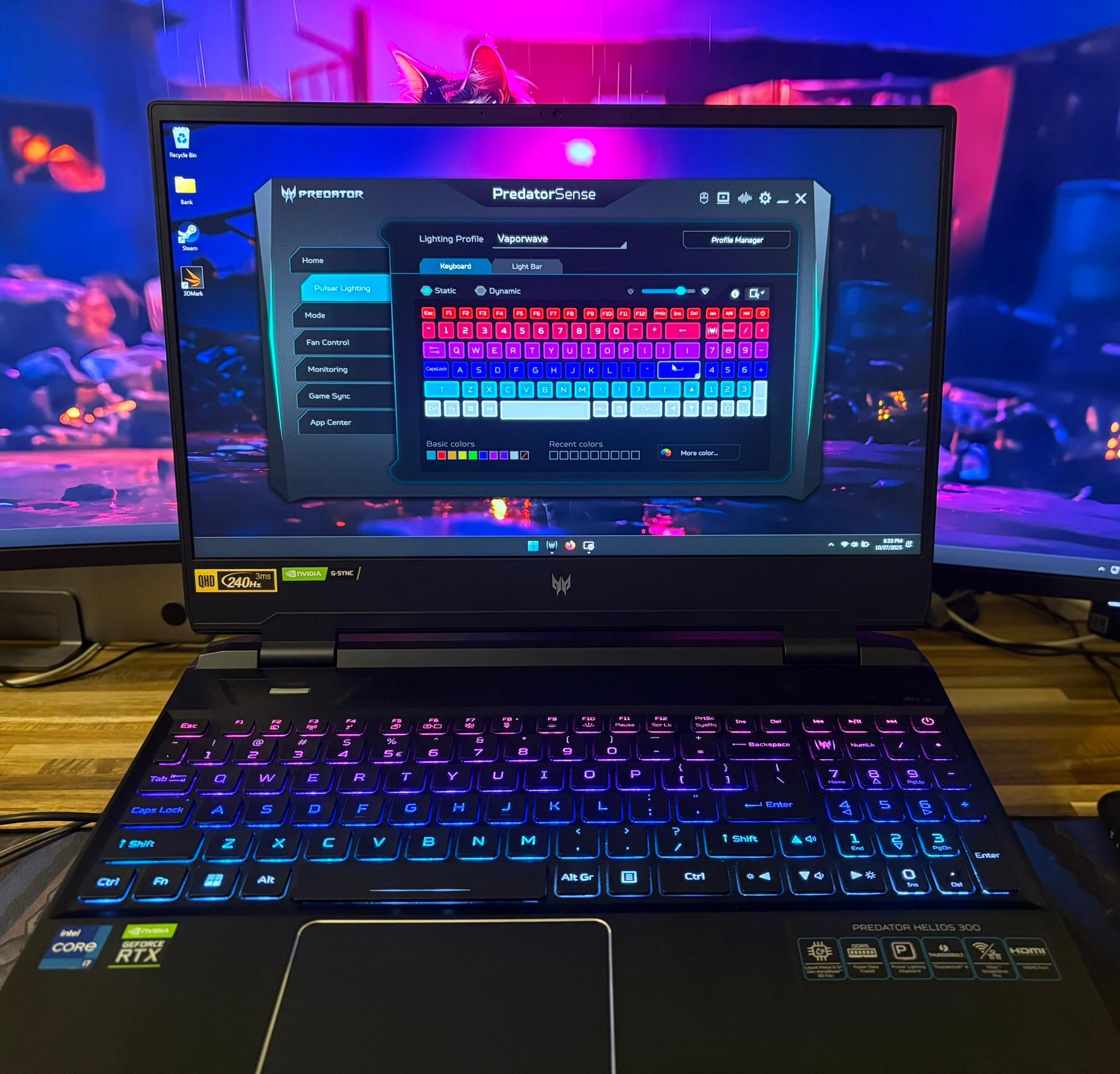 MINT Acer Predator Helios 300 - 150W RTX 3070 Ti | Core i7 12700H | 16GB DDR5 RAM | 1TB NVME SSD