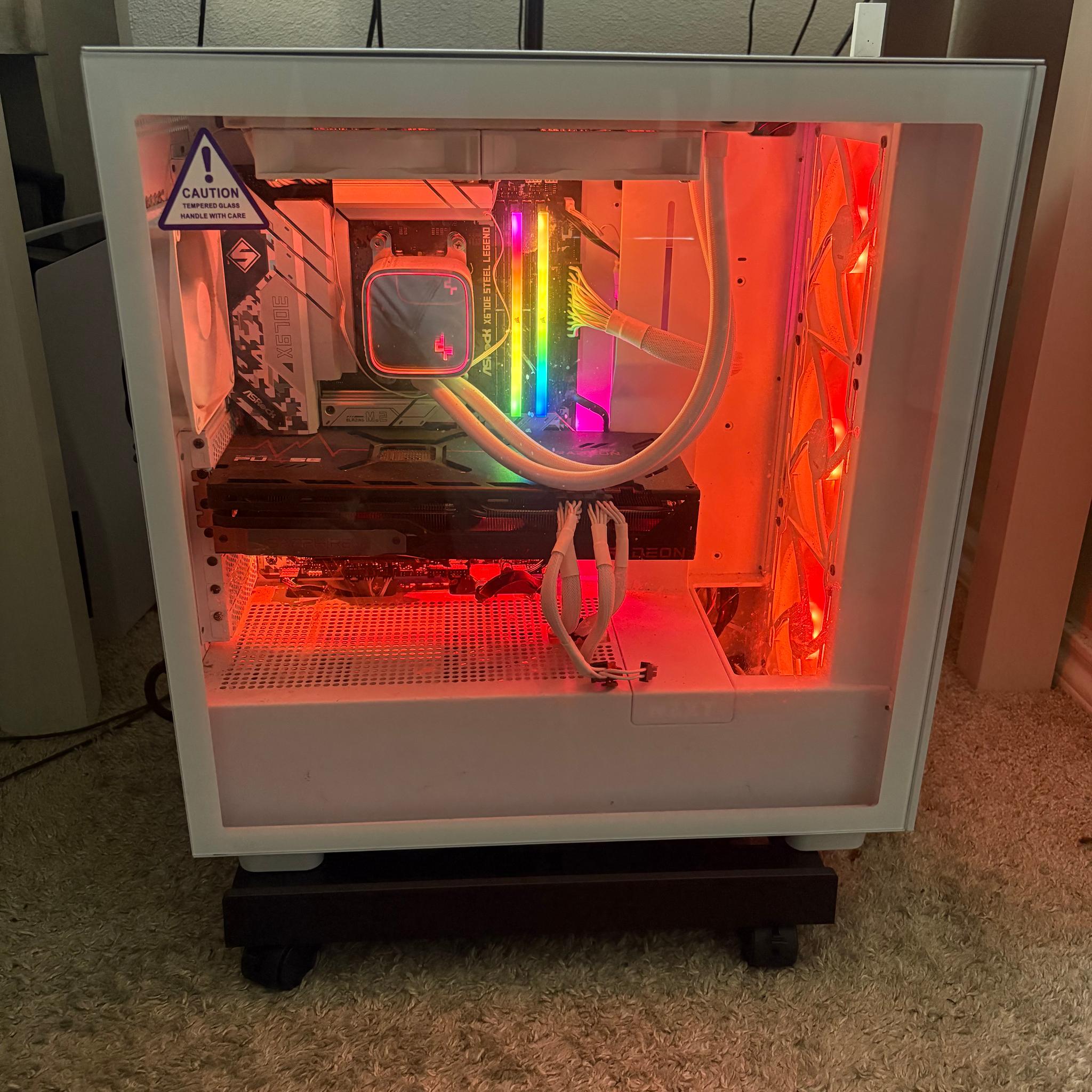 Radeon RX 7900 XT Custom Gaming PC - Ryzen 7 7800X3D, 48GB RAM, 2TB NVMe SSD