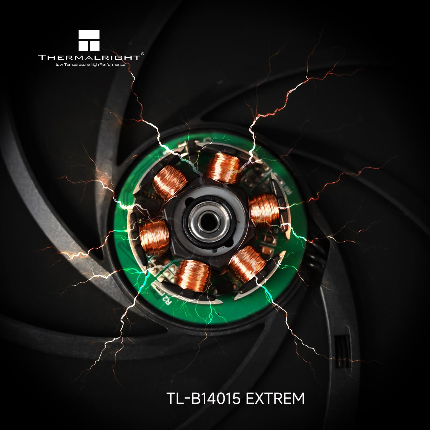 Thermalright TL-B14015 EXTREM 140mm Slim 15mm PWM Fan 2600 RPM ( SHIP  TODAY )