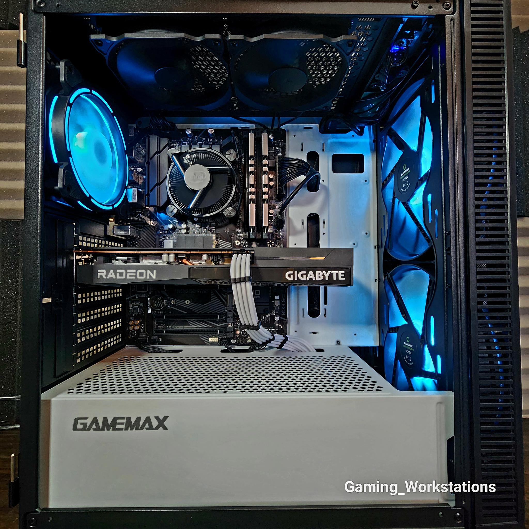 🖤🤍💙 Gigabyte Eagle Radeon RX 6600 8GB // Intel Core i5 11400 // OLOy 16GB 3200MHz