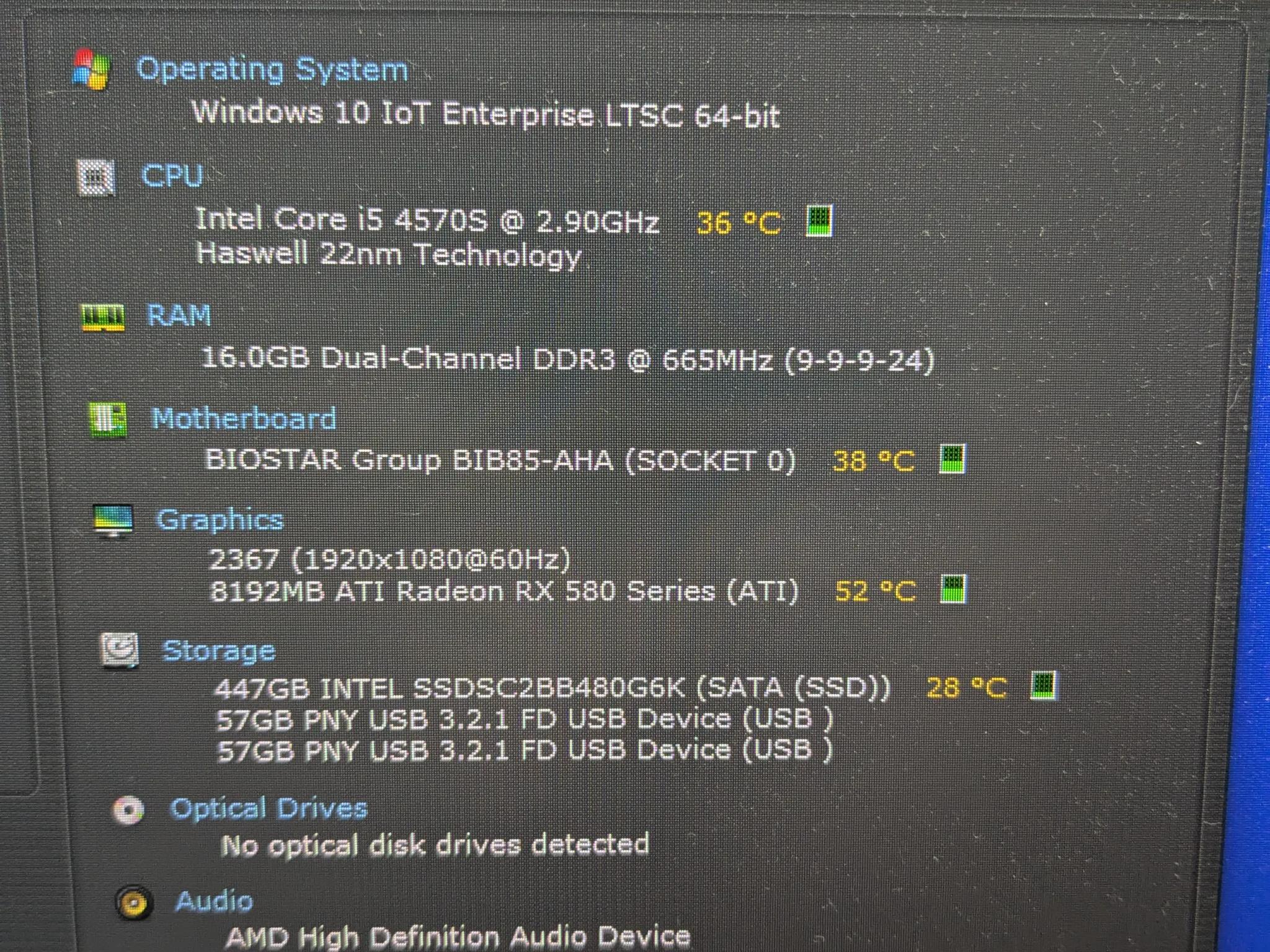 100 FPS Fortnite | 180 Day Warranty | i5-4570S, 16GB RAM, 480GB SSD, RX 580 8GB, RGB, Wifi, Win10