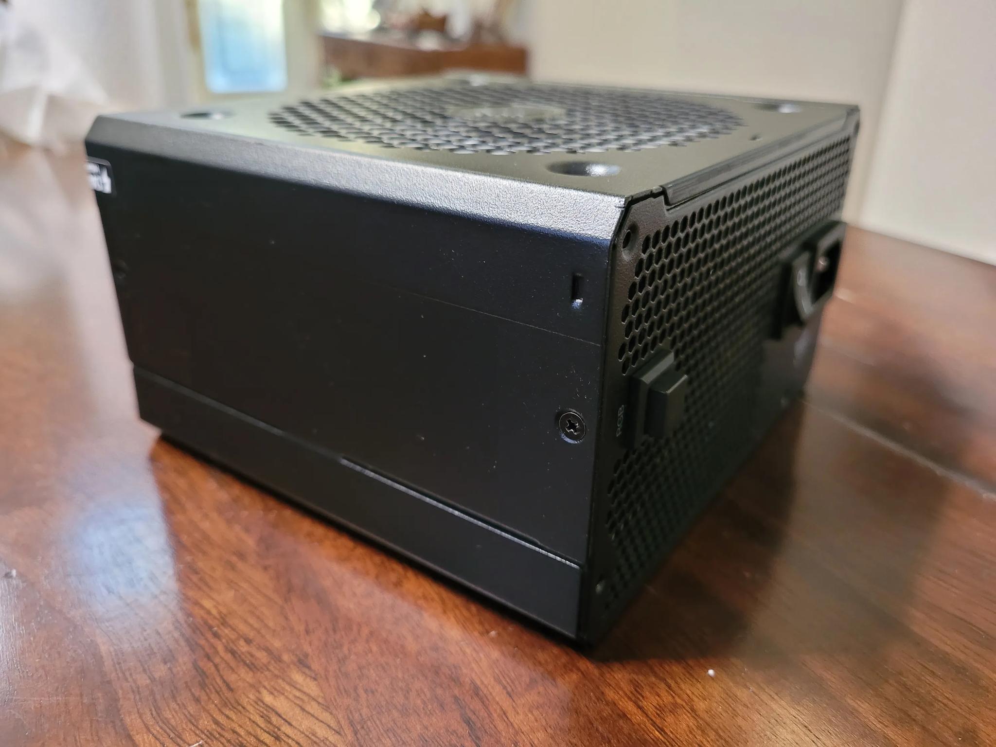 Corsair CX550F 550W 80+ Bronze Certified Fully Modular ATX RGB Series Power Supply (Black)