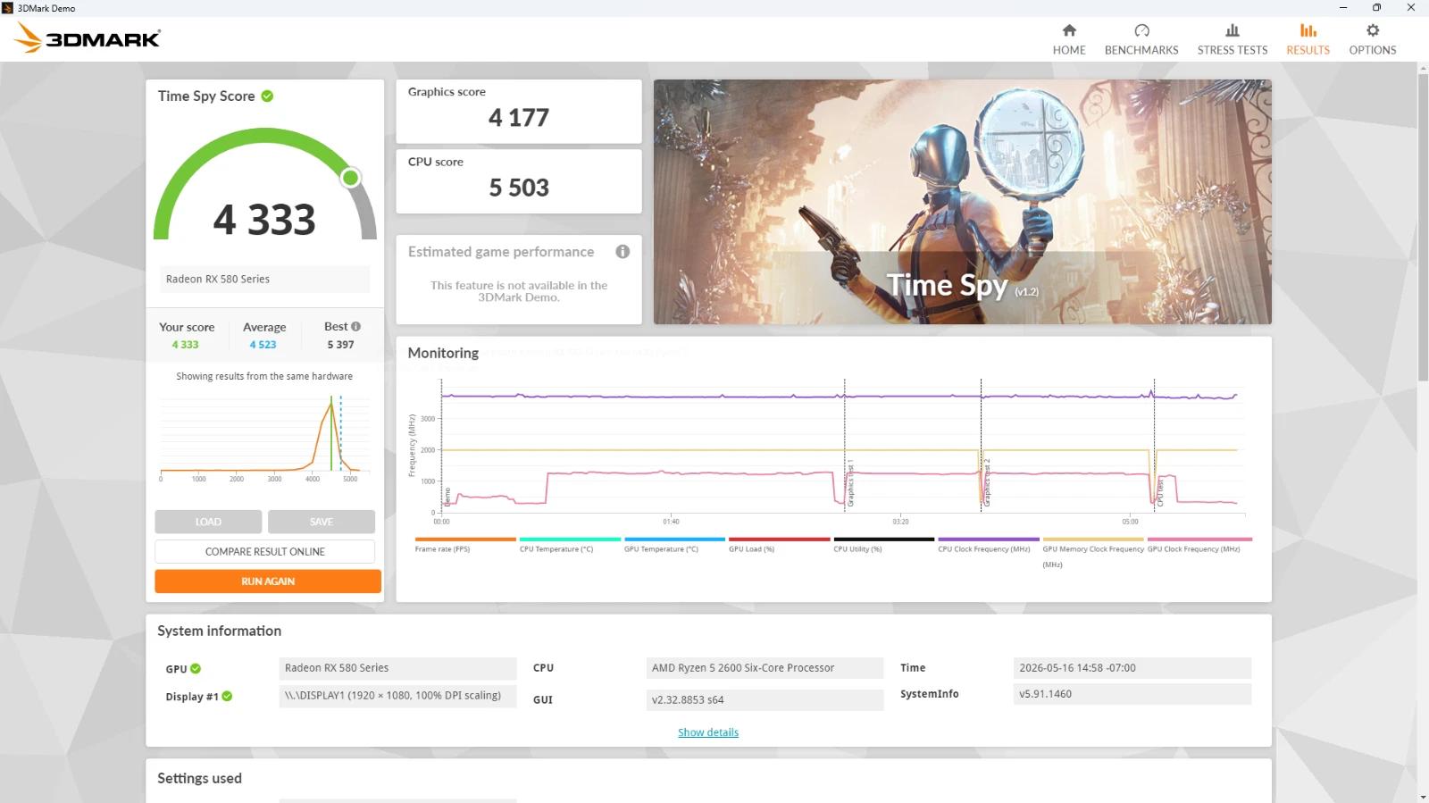 RX 580 8GB + Ryzen 2600 Combo