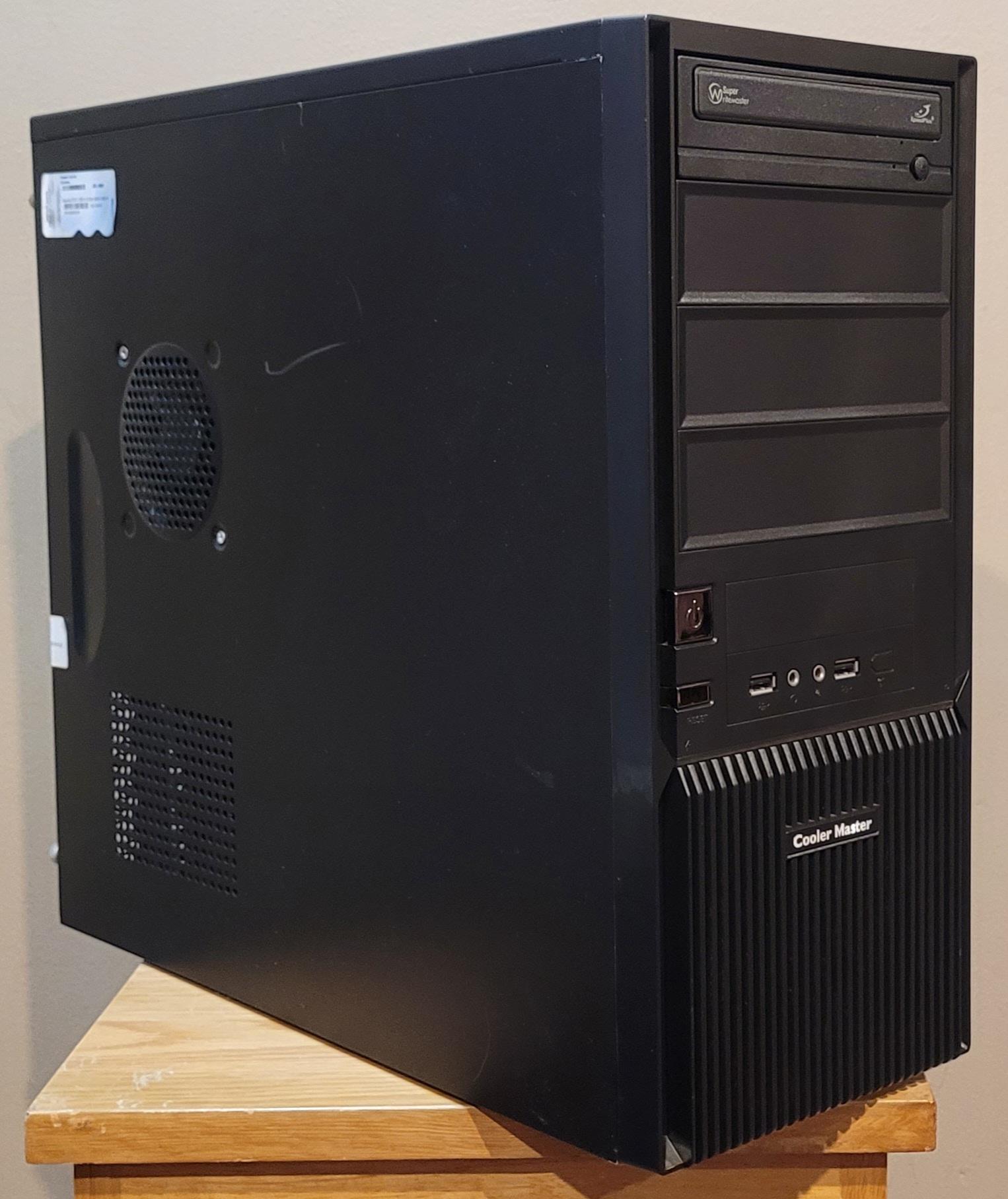 Cooler Master Elite 350 | Pentium E5700 3 GHZ | 4GB RAM | 240 GB SSD | HD 4350 | 2000s Retro Gaming