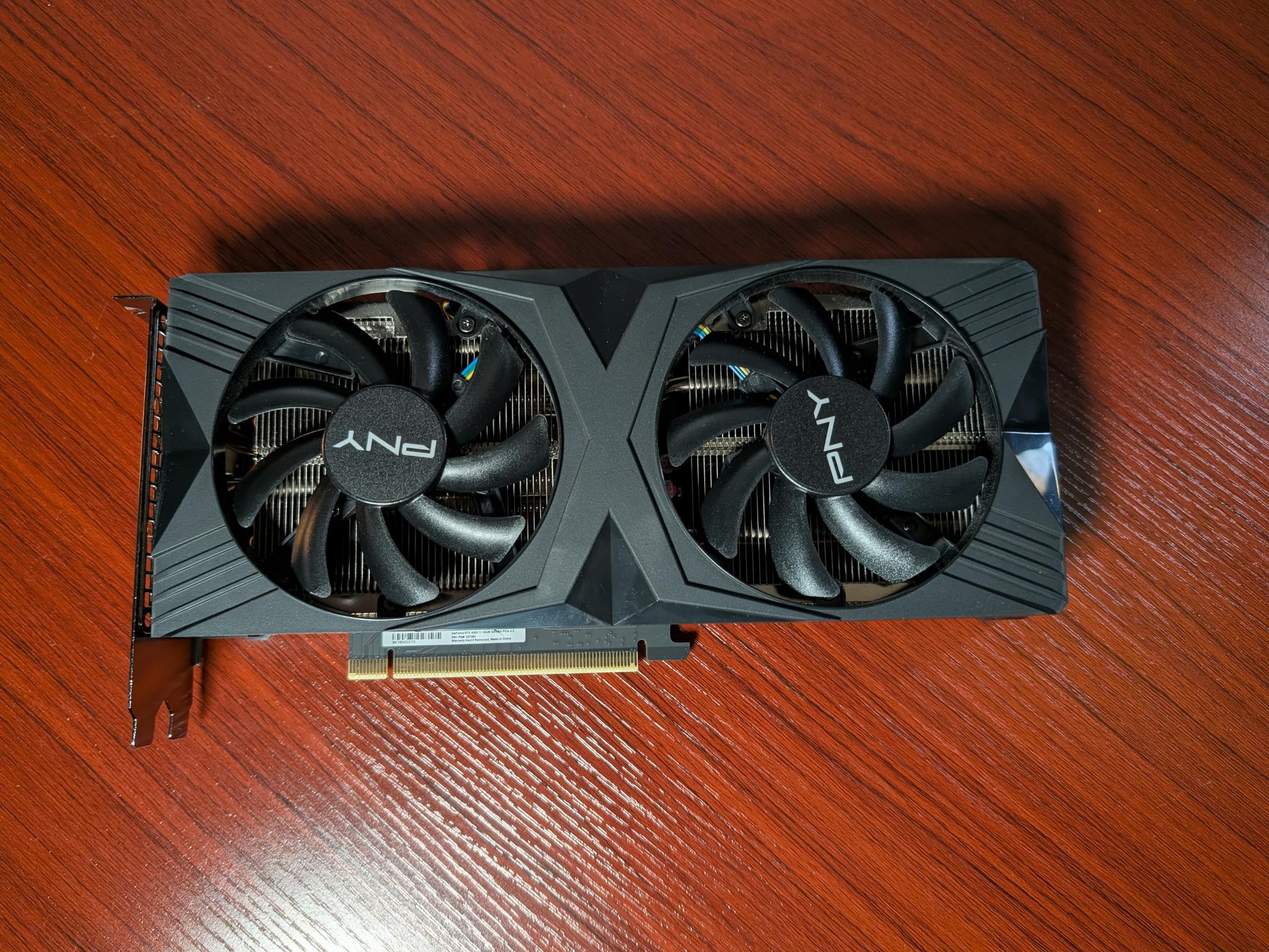 PNY VERTO GeForce RTX 4060 Ti 16GB